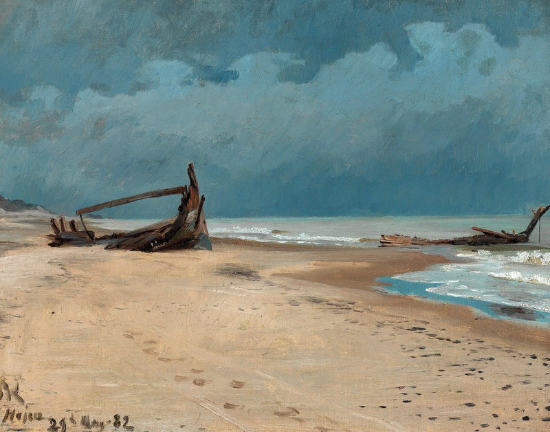 החוף של הוג'ן. - פדר סברין קרויאר