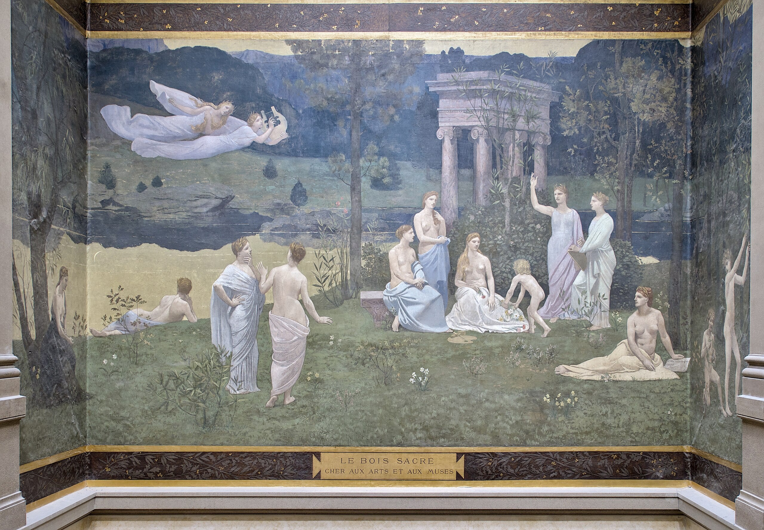Le Bois sacré cher aux arts et aux Muses - Pierre Puvis de Chavannes