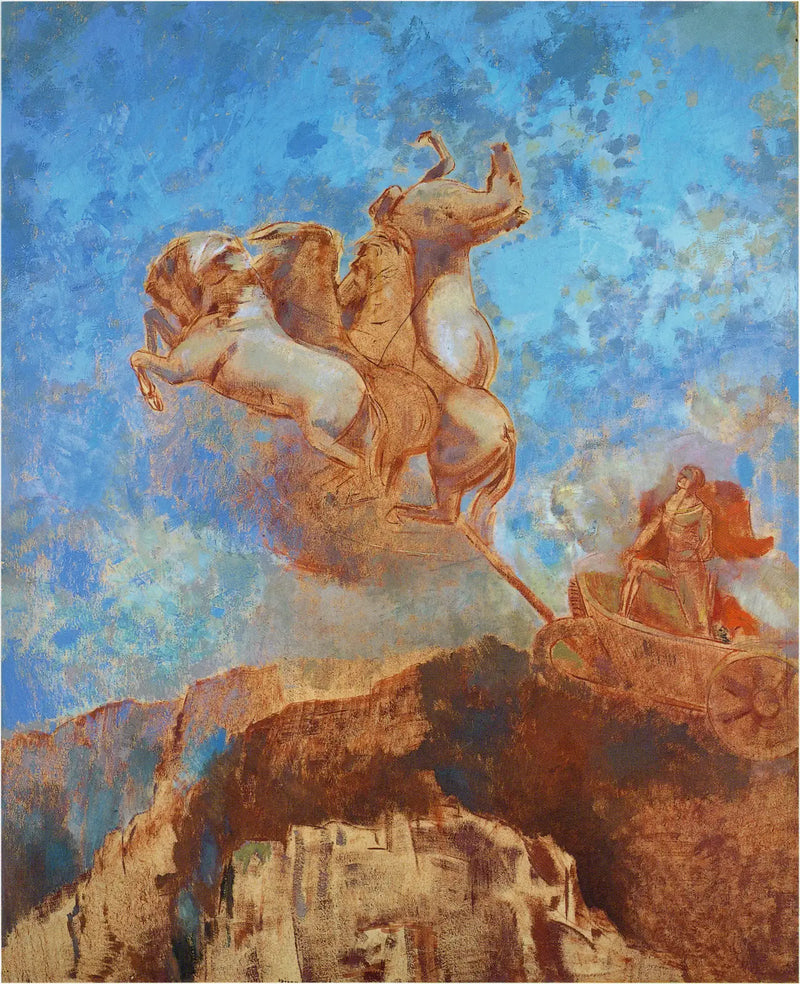 עגלה של אפולון - אודילון רודון