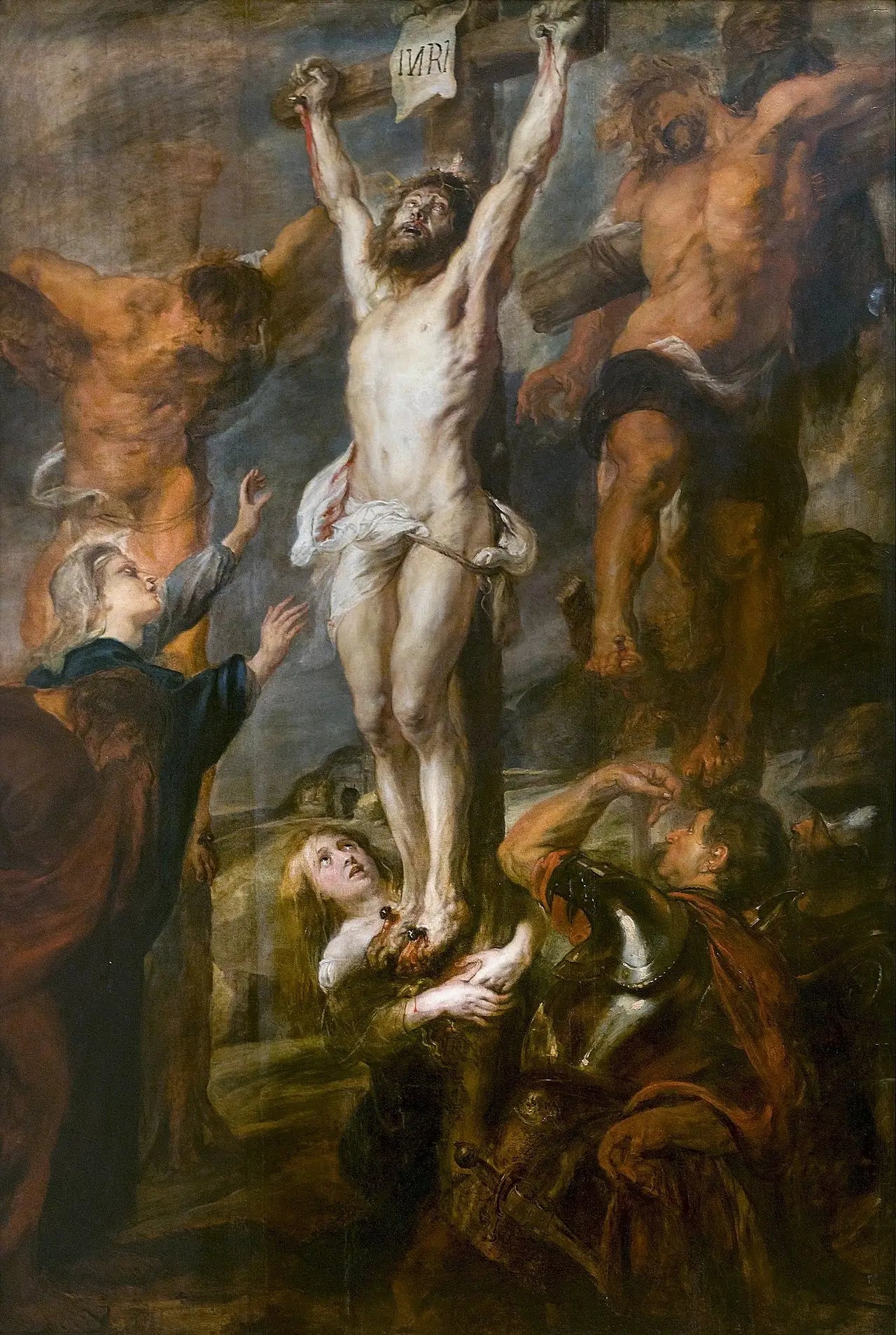 Le Christ entre les deux larrons - Peter Paul Rubens - Alpha Reproduction