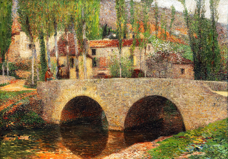 Le Pont à Labastide-du-Vert - Henri-Jean Guillaume Martin