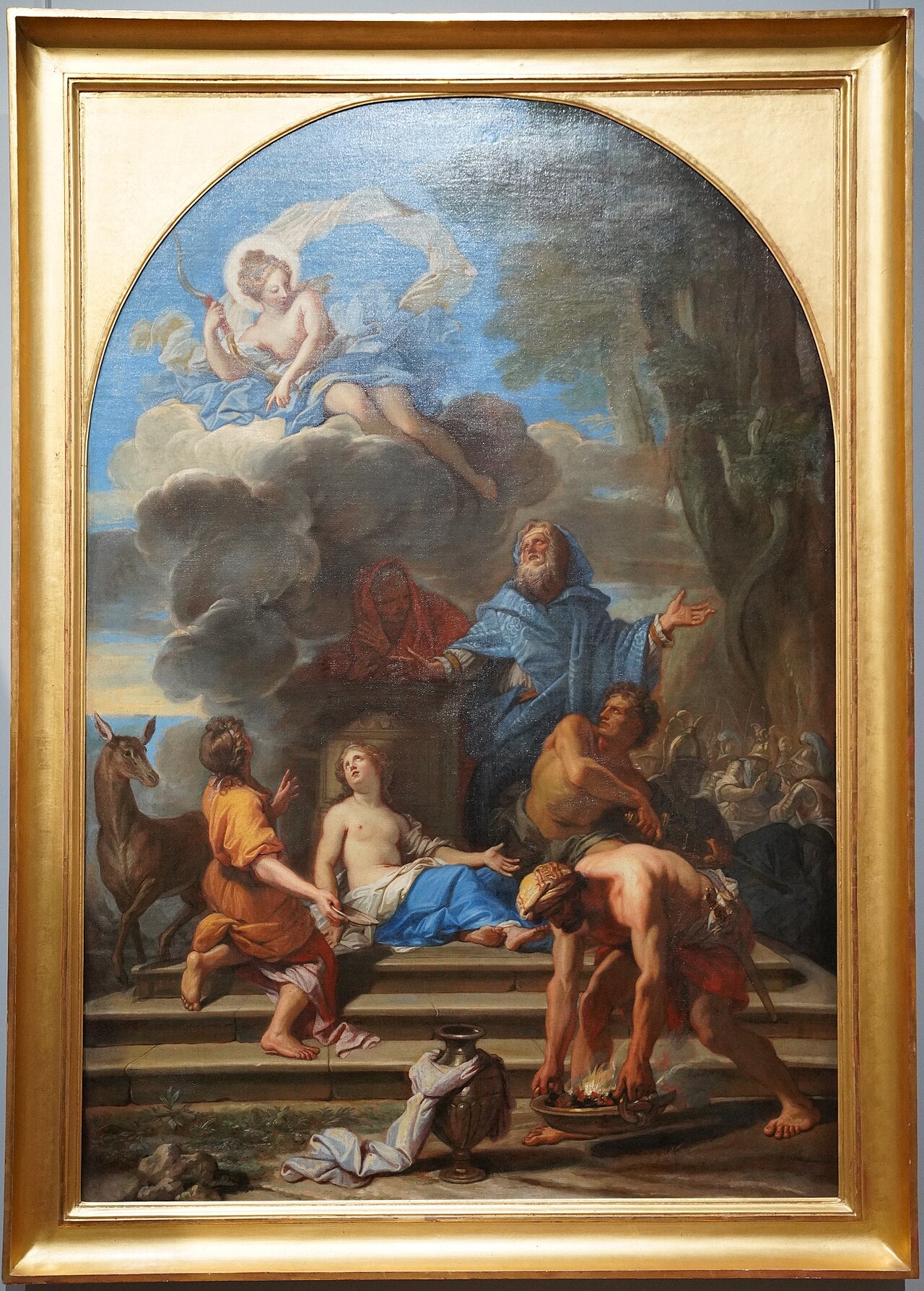 Le Sacrifice d'Iphigénie - Jean-Baptiste Jouvenet