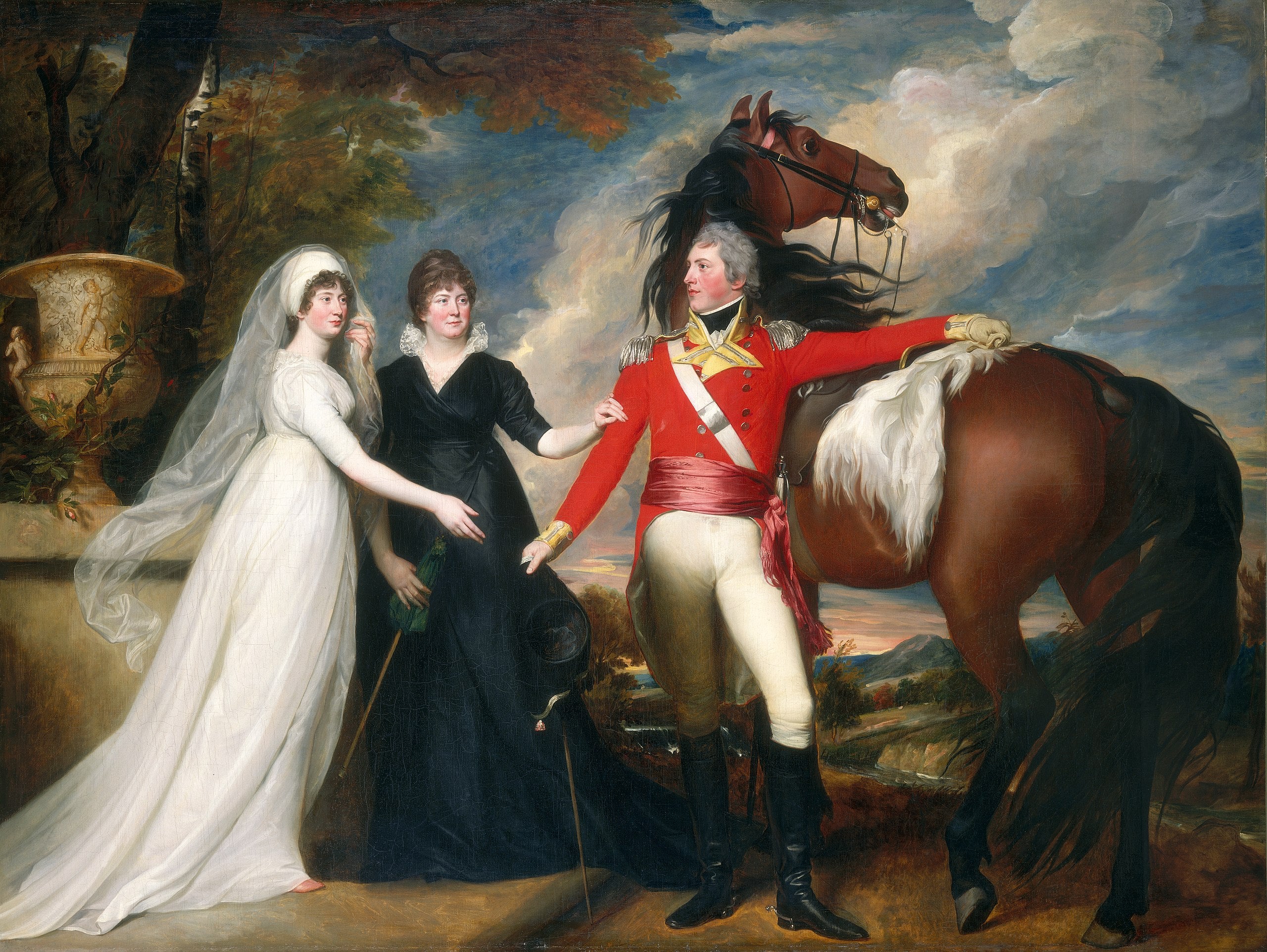 Le colonel William Fitch et ses sœurs Sarah et Ann Fitch - John Singleton Copley