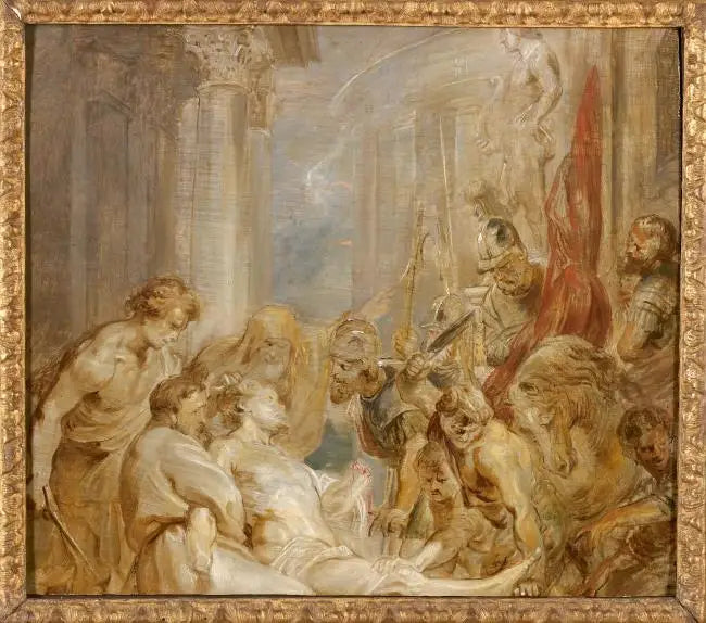 Le martyre de saint Adrien vers 1615-1621 - Peter Paul Rubens - Alpha Reproduction