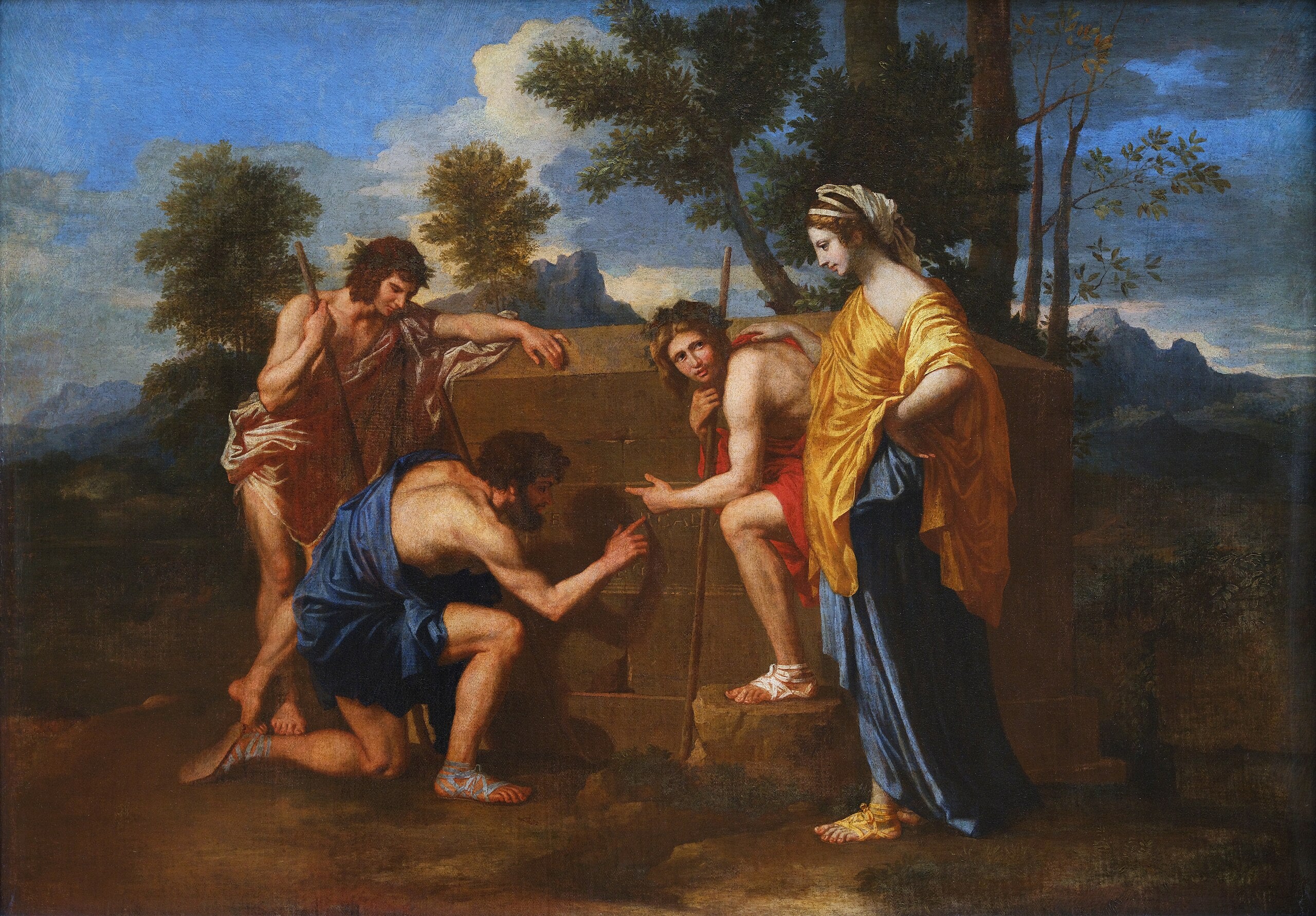 Les Bergers d'Arcadie - Nicolas Poussin