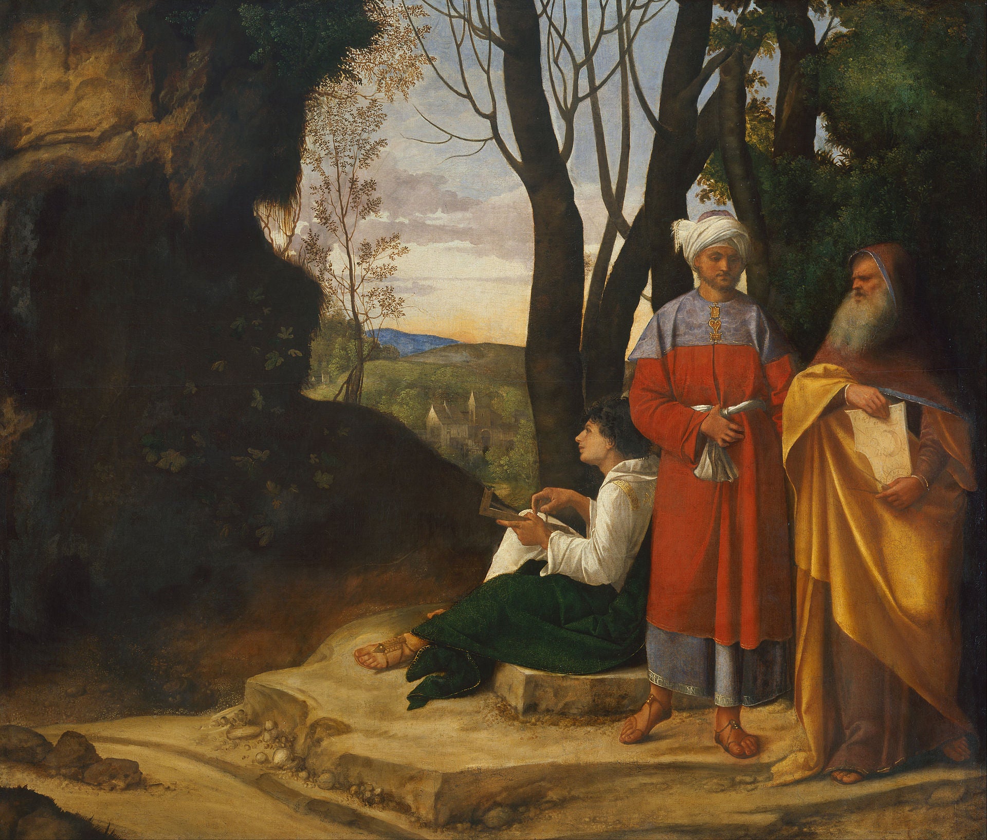 Les Trois Philosophes - Giorgione