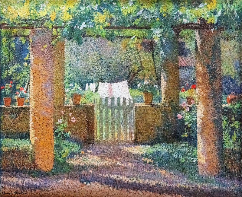 Marquayrol, le portillon blanc - Henri-Jean Guillaume Martin