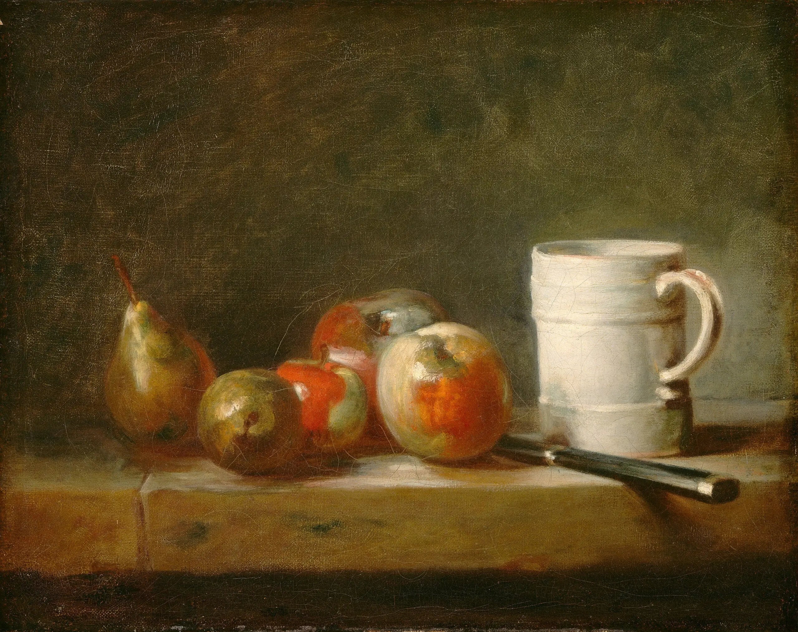 Nature morte avec une tasse blanche - Jean Siméon Chardin - Alpha Reproduction