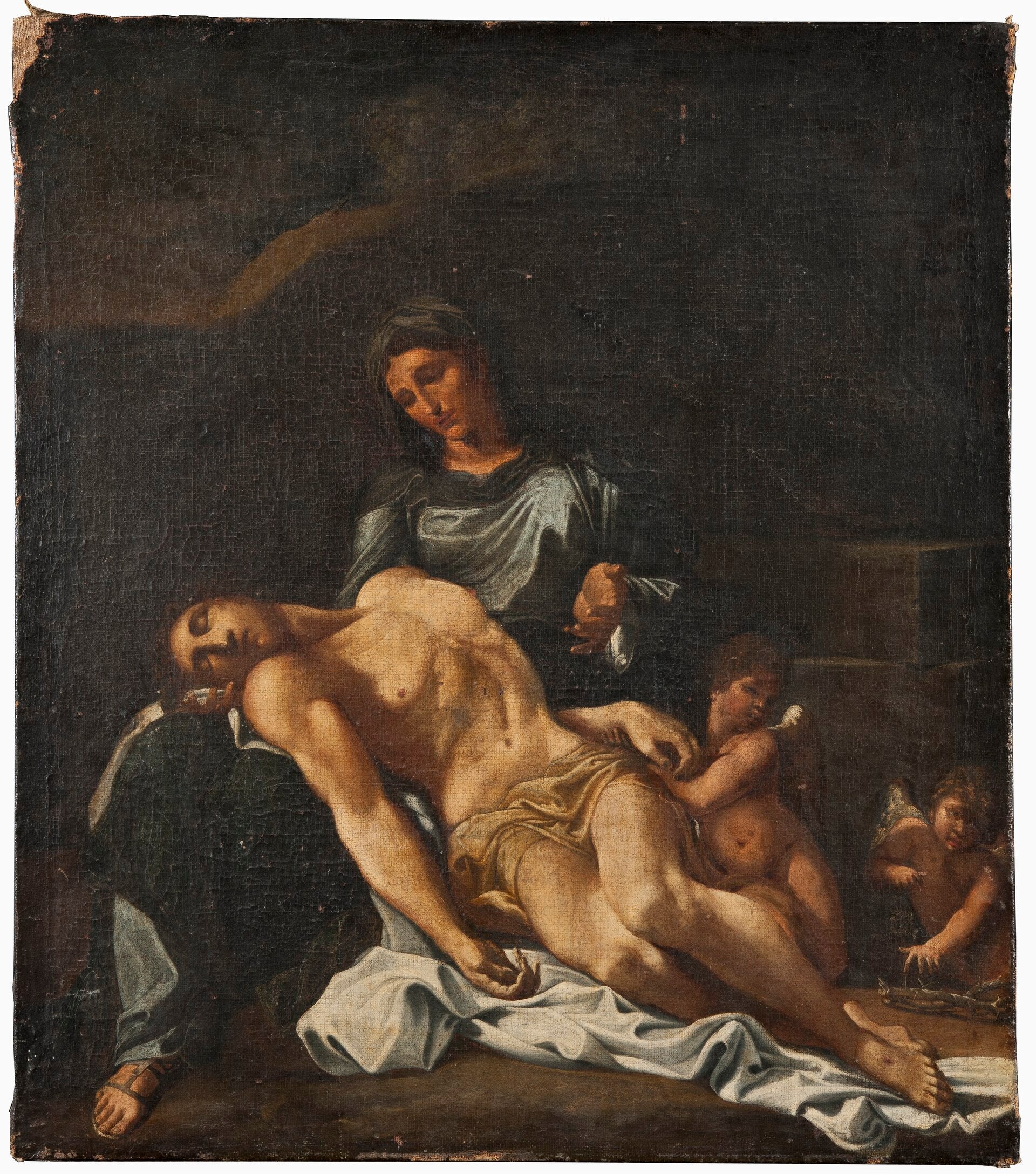 Omförd jusqu'à NM 7172. Pietà - Annibale Carracci