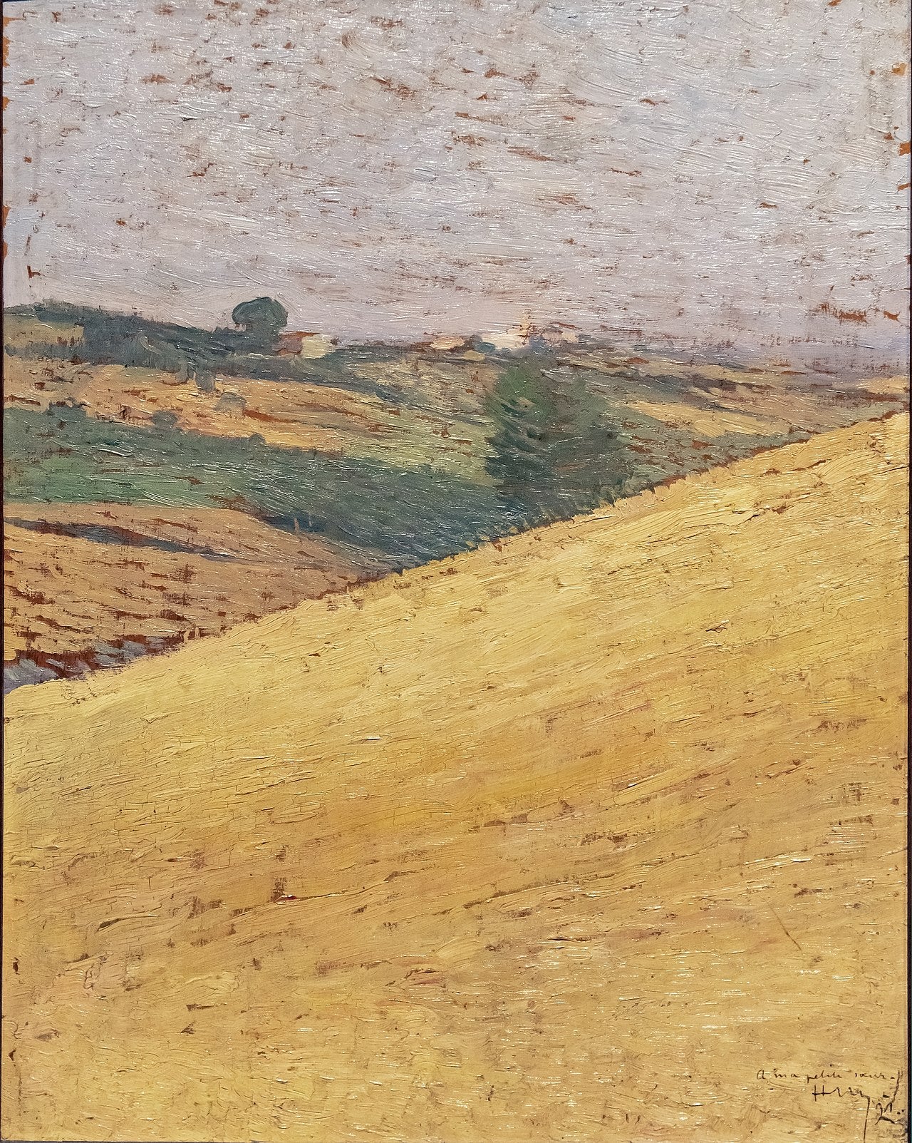 Paysage du Lauragais - Henri-Jean Guillaume Martin