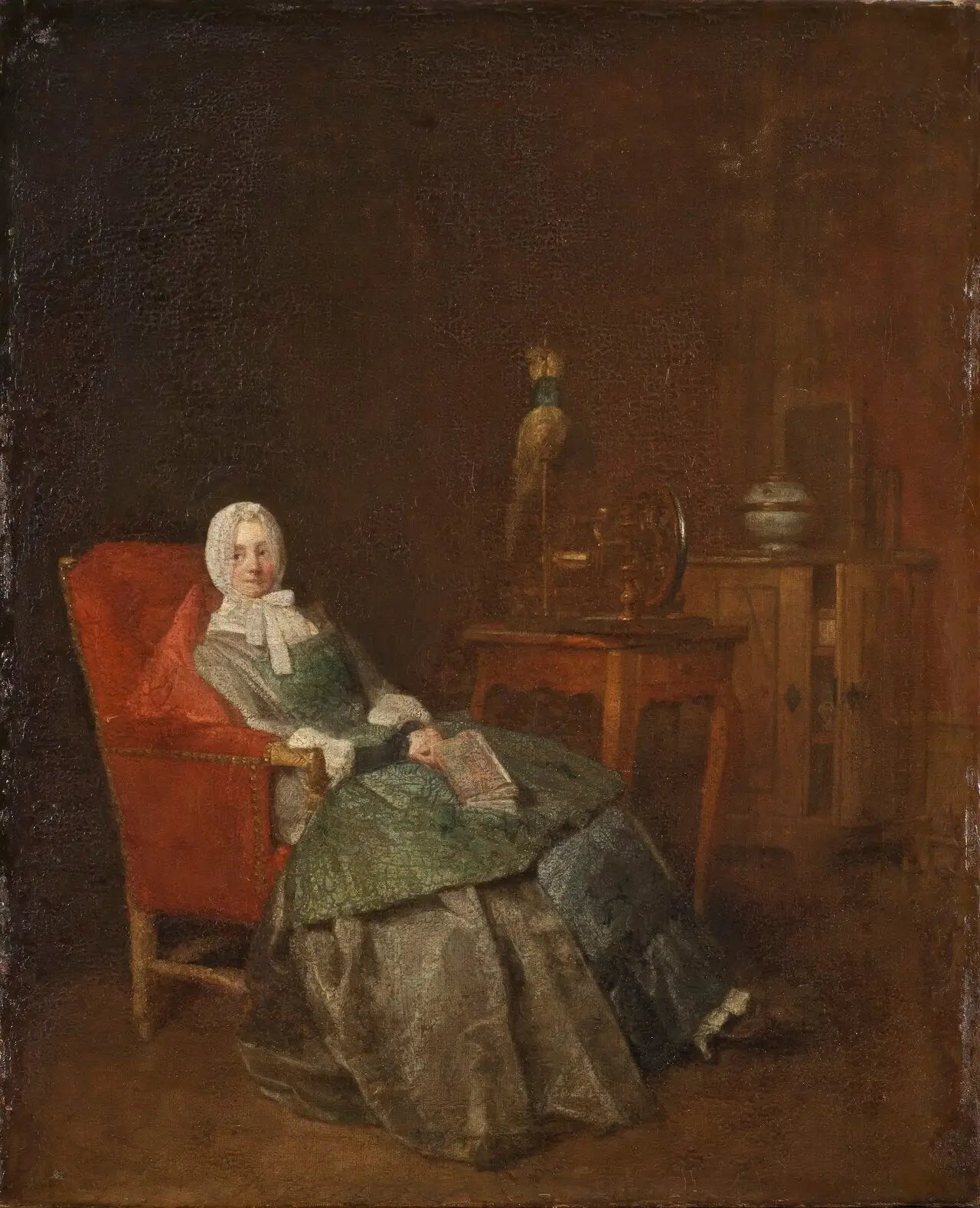 Plaisirs domestiques - Jean Siméon Chardin - Alpha Reproduction