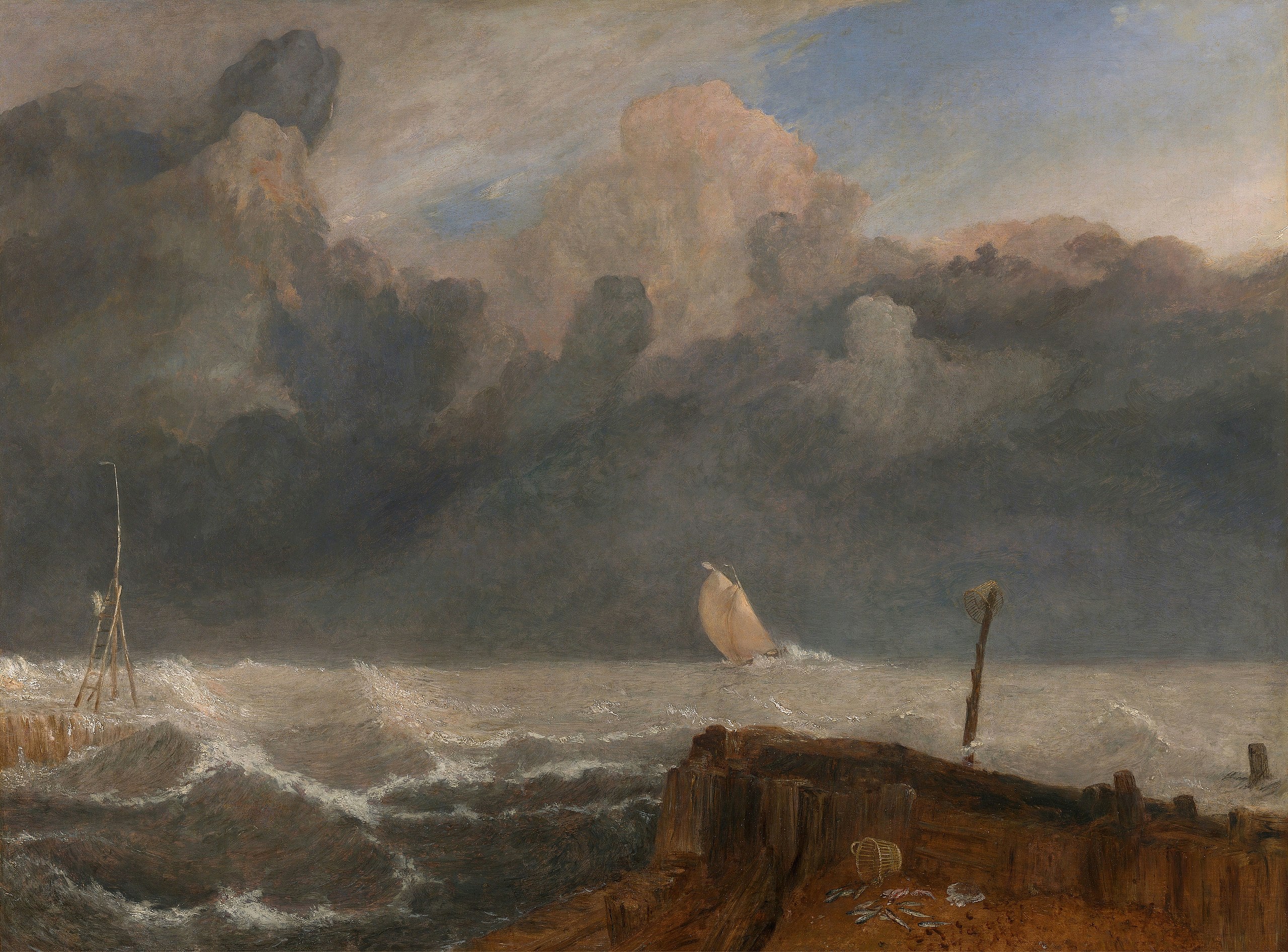 Reproduction du tableau « Port Ruysdael - J. M. W. Turner » par Alpha Reproduction en peinture à l’huile