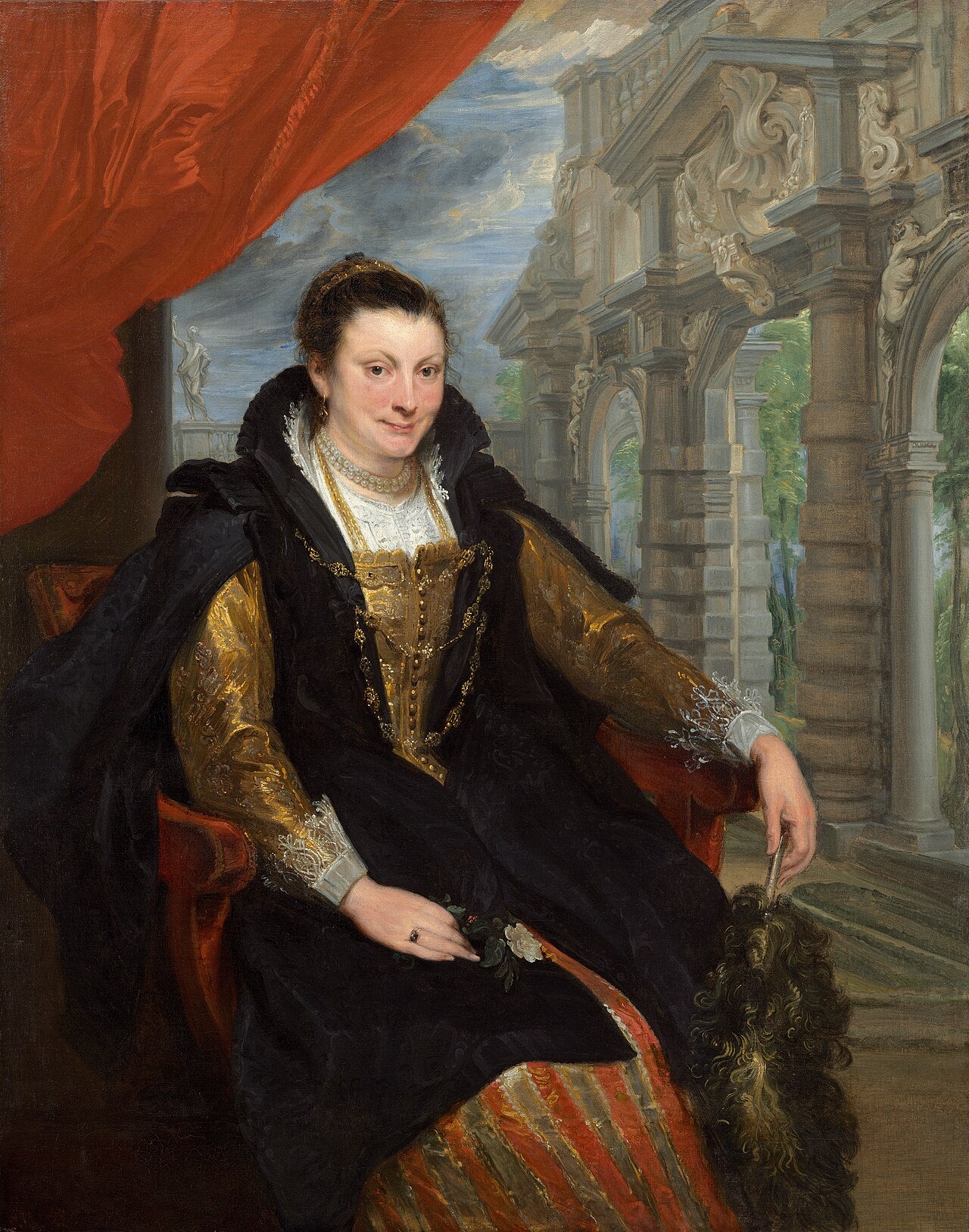 Portrait d'Isabella Brant - Antoine van Dyck