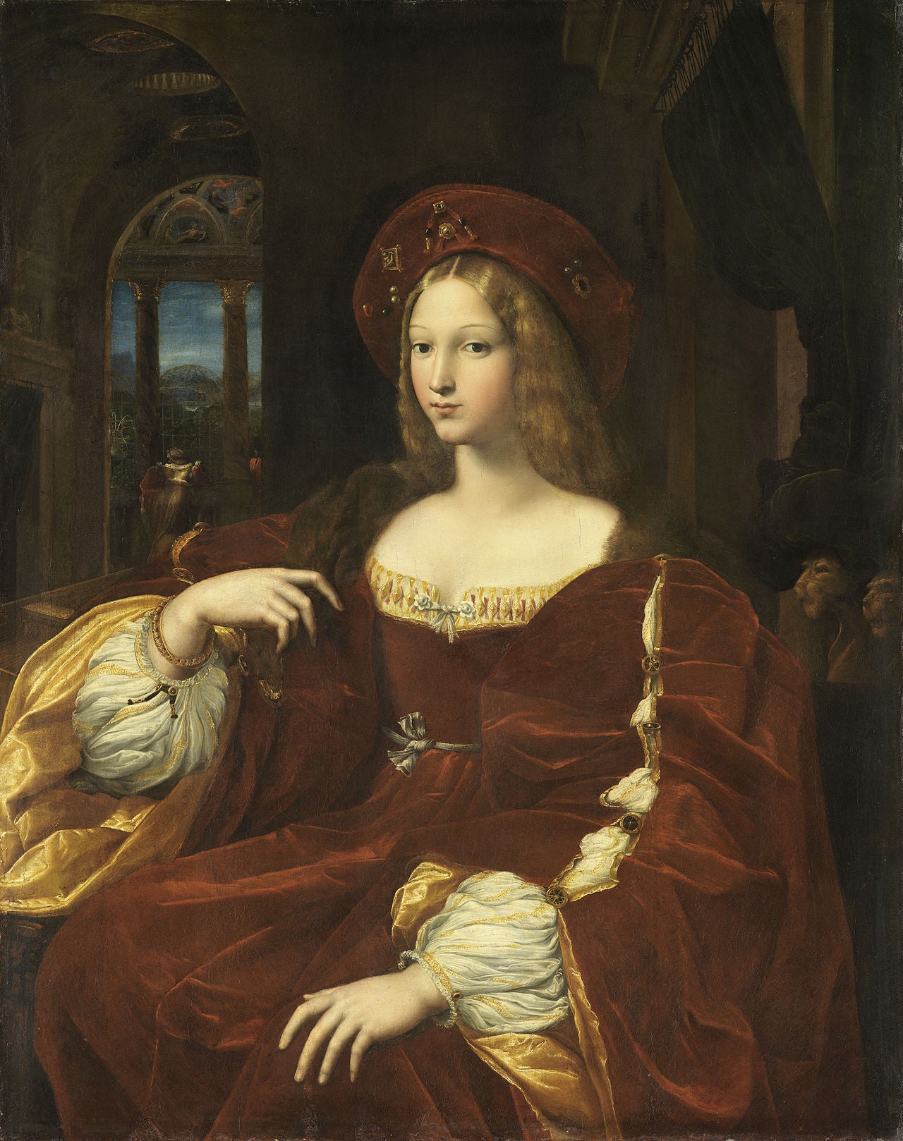 Portrait d'Isabelle de Requesens, vice-reine de Naples - Giulio Romano