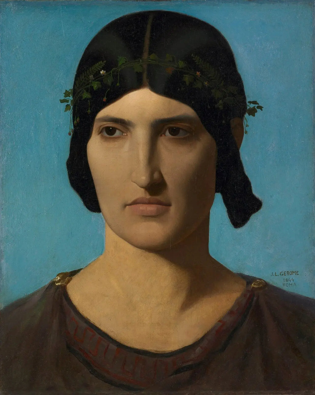 Portrait d’une Romaine - Jean-Léon Gérôme - Alpha Reproduction