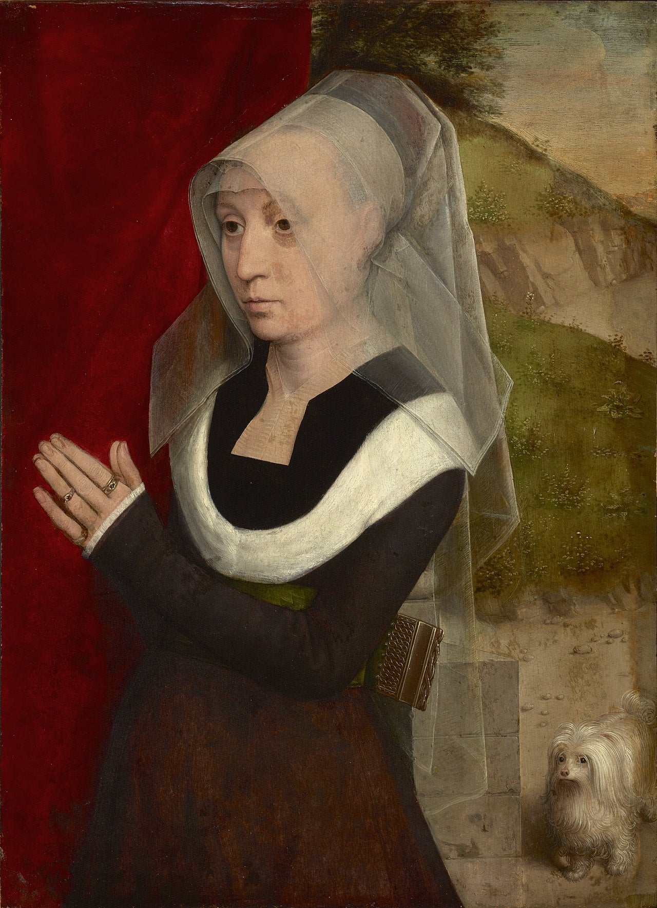 Portrait d'une donneuse - Hans Memling