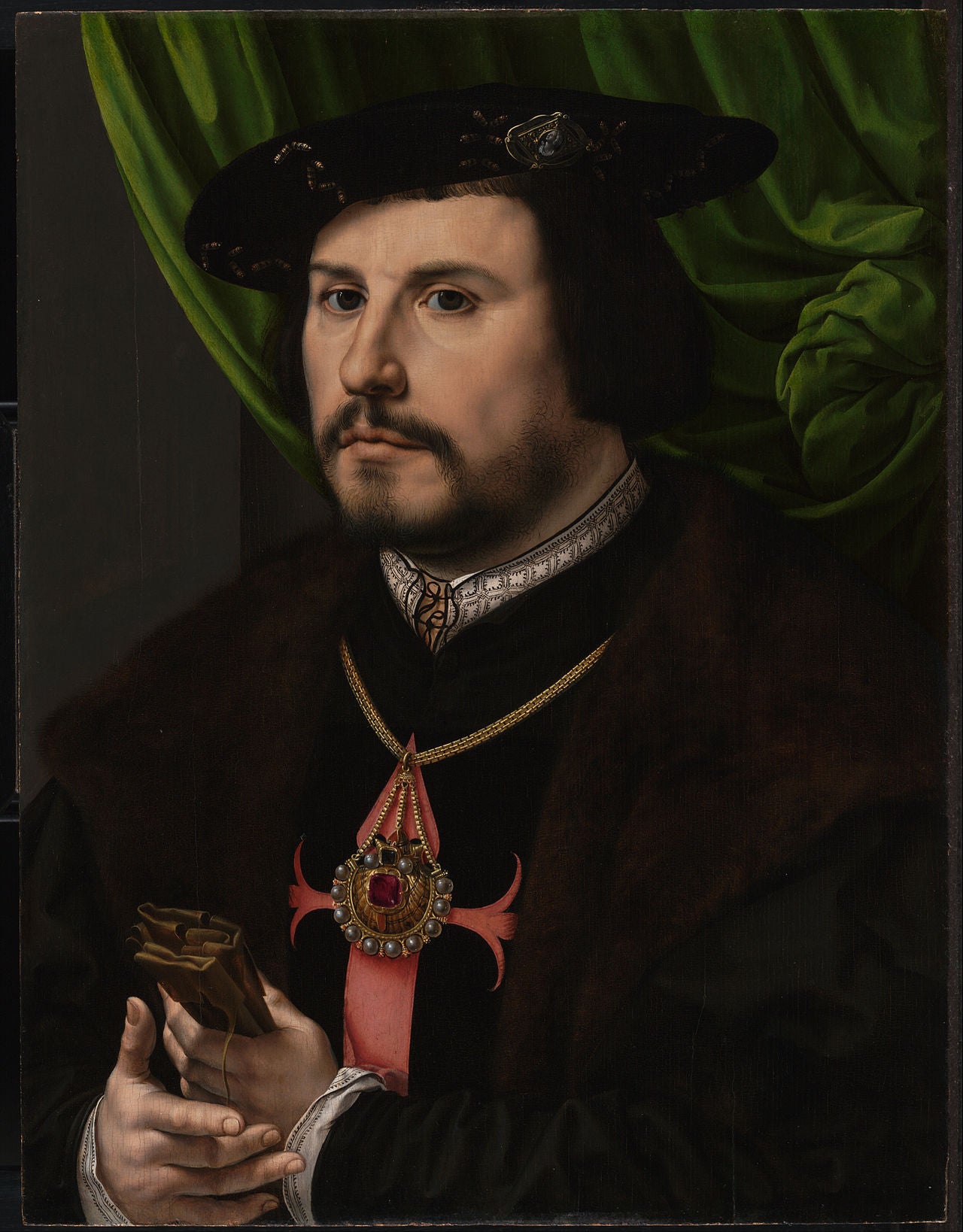 Portrait de Francisco de los Cobos et Molina - Jan Gossaert