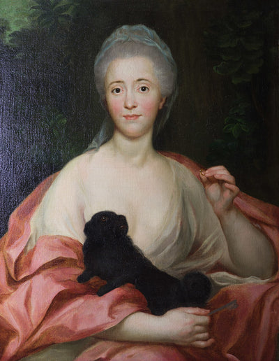 Portrait de Mariana de Silva-Bazán et Sarmiento - Anton Raphael Mengs - Alpha Reproduction