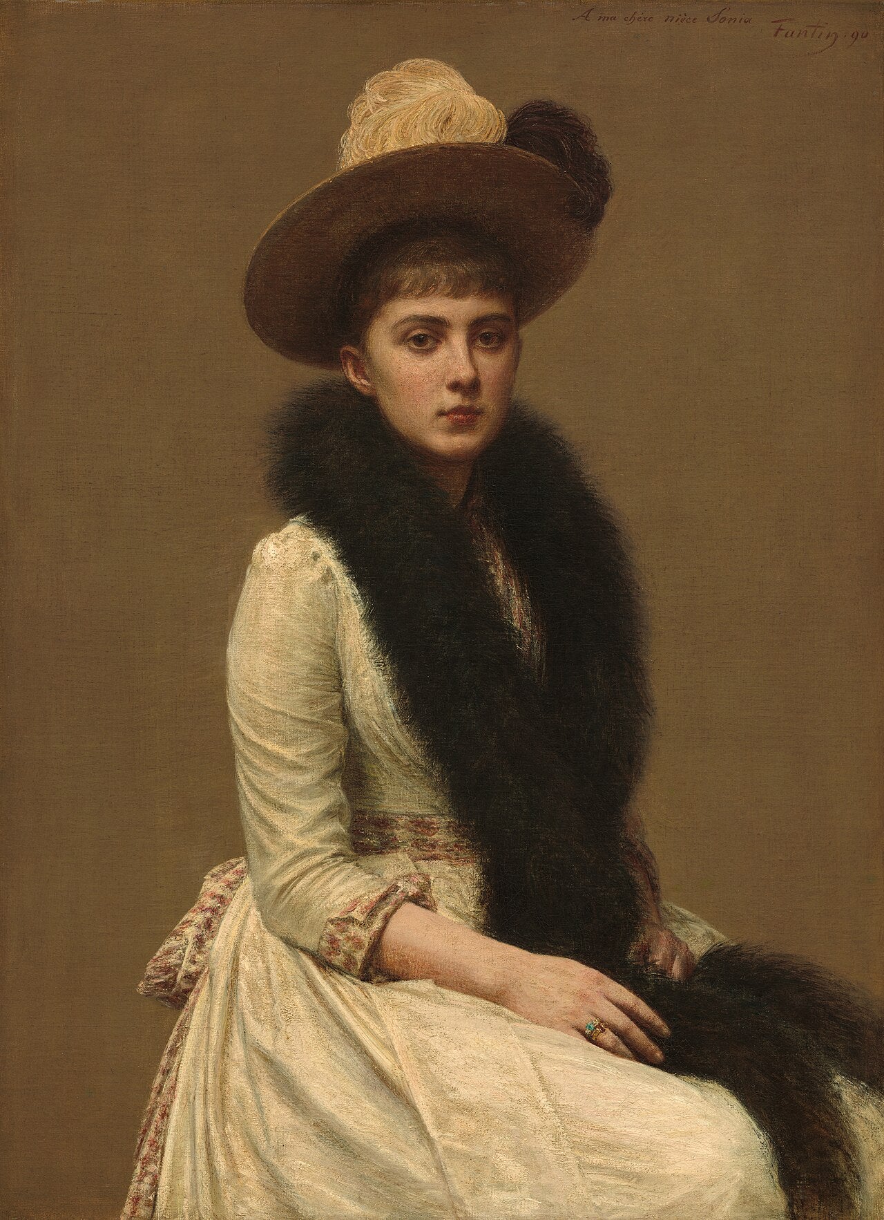 Portrait de Sonia - Henri Fantin-Latour