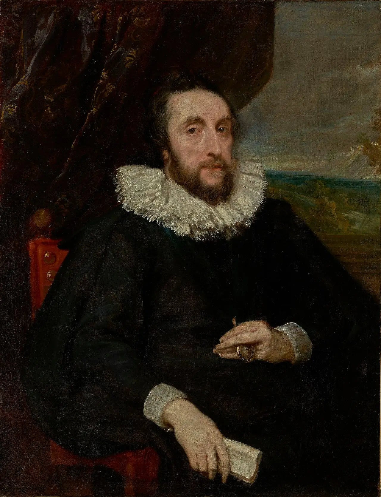 Portrait de Thomas Howard 21e comte d’Arundel - Antoine van Dyck - Alpha Reproduction