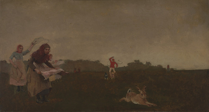 Poursuivre le lièvre - Winslow Homer