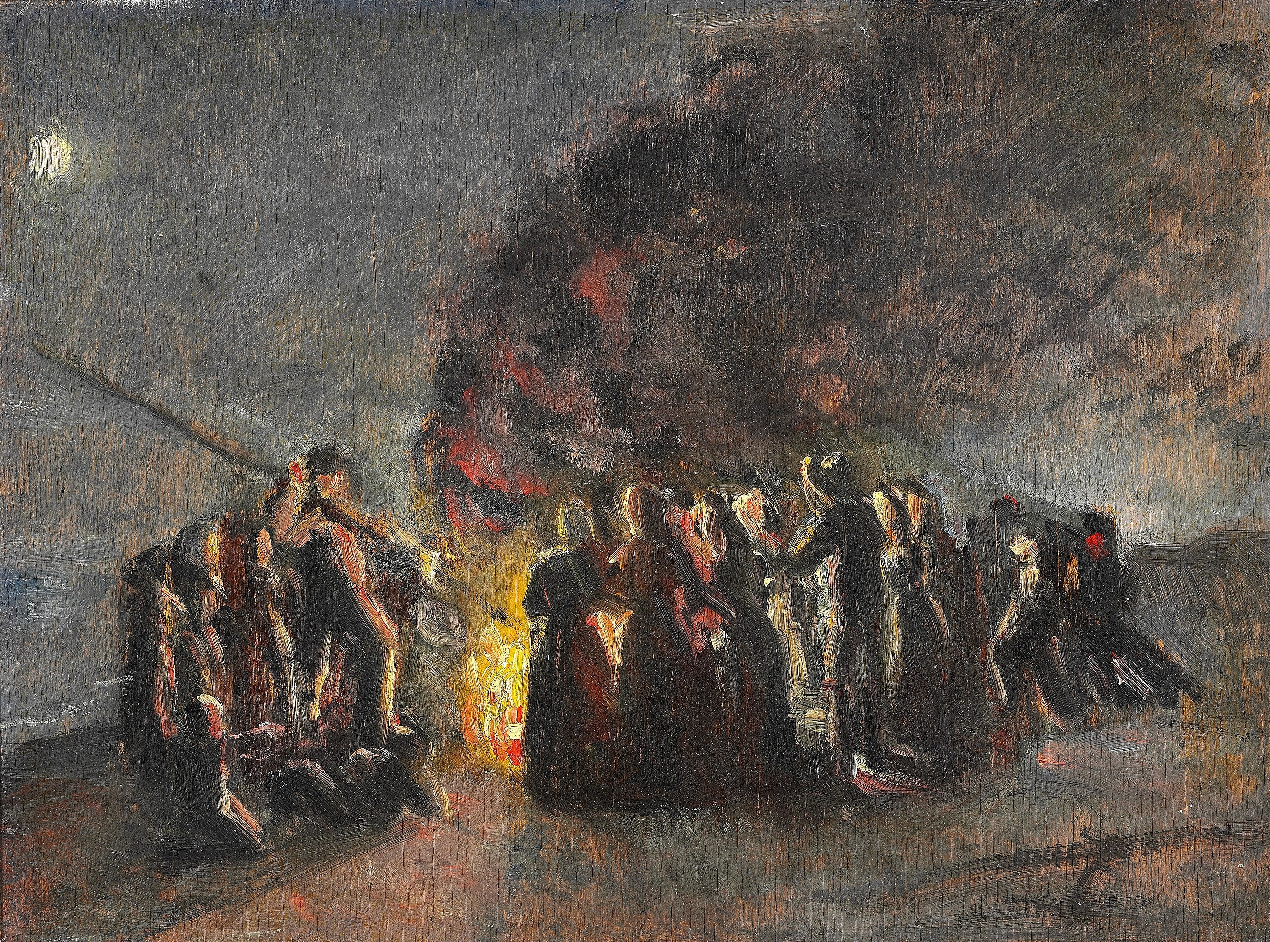 ערב היפוך קיץ, חוף סקגן. -מייקל פיטר אנשר