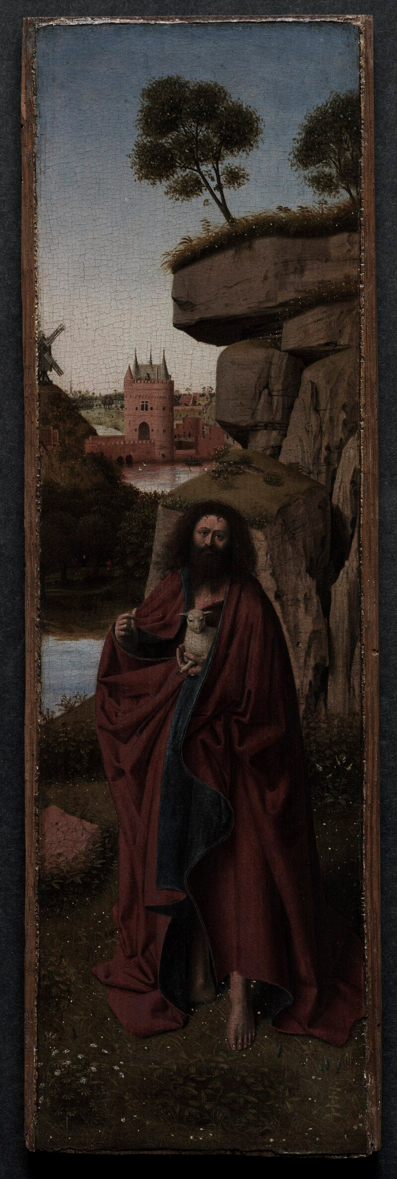 Saint Jean-Baptiste dans un paysage - Petrus Christus