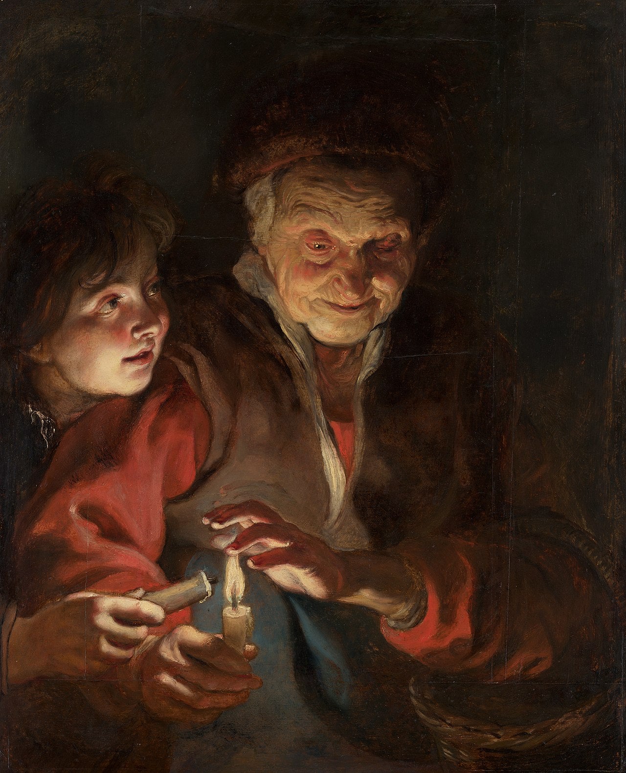 Scène de nuit - Peter Paul Rubens