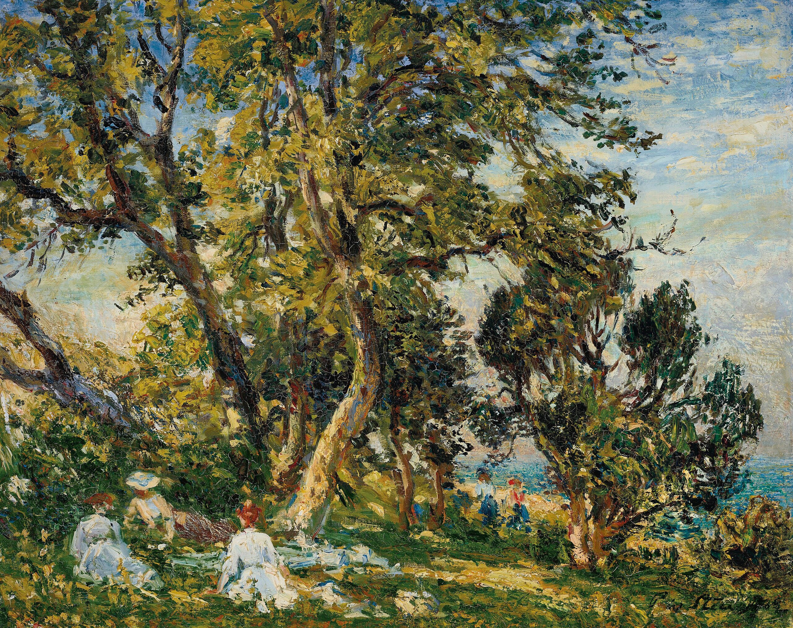 Sous les arbres - Philip Wilson Steer