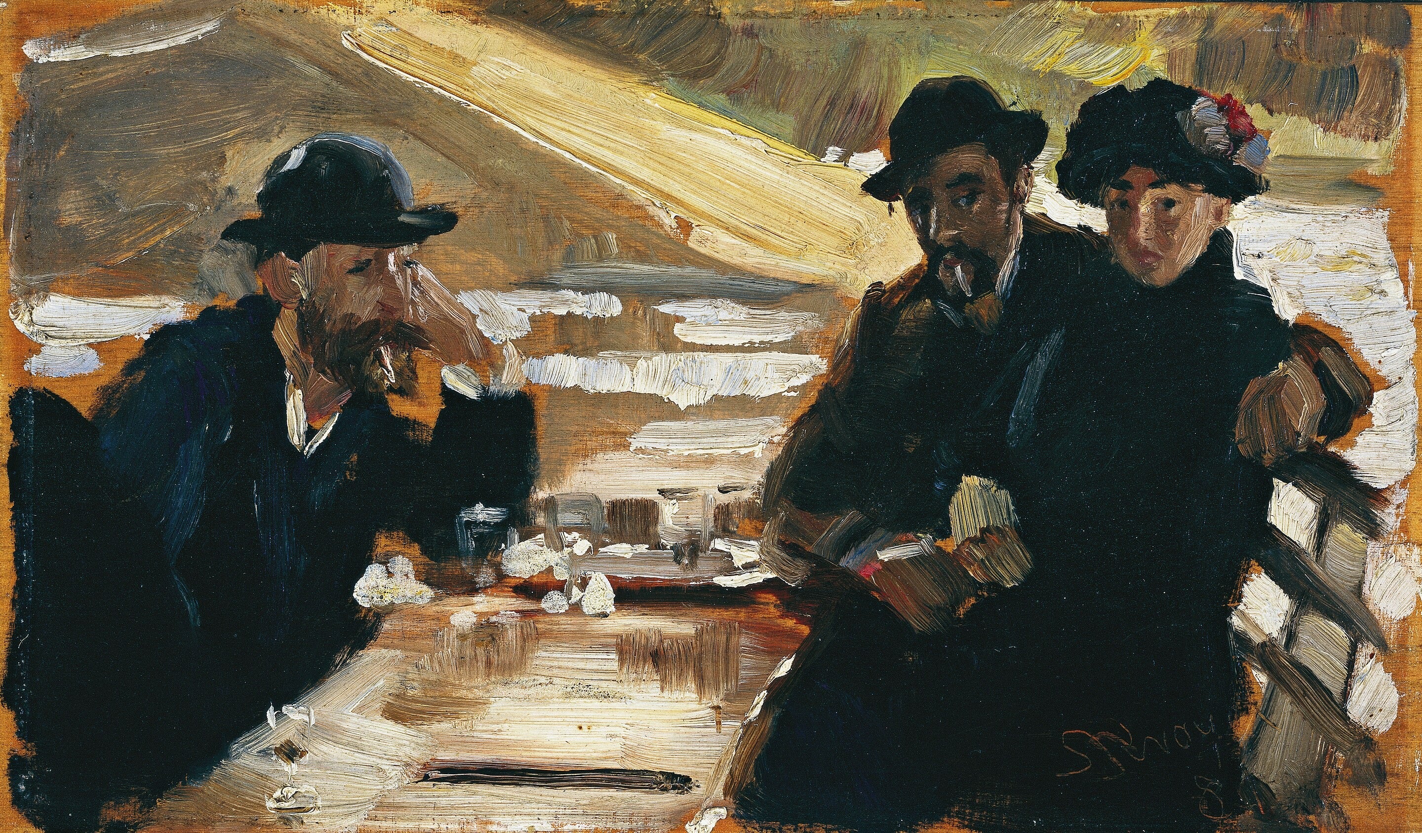 Un voyage sur la Seine - Peder Severin Krøyer