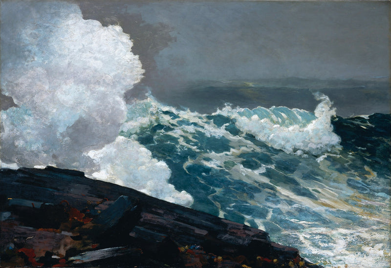 Vent de nord-est - Winslow Homer