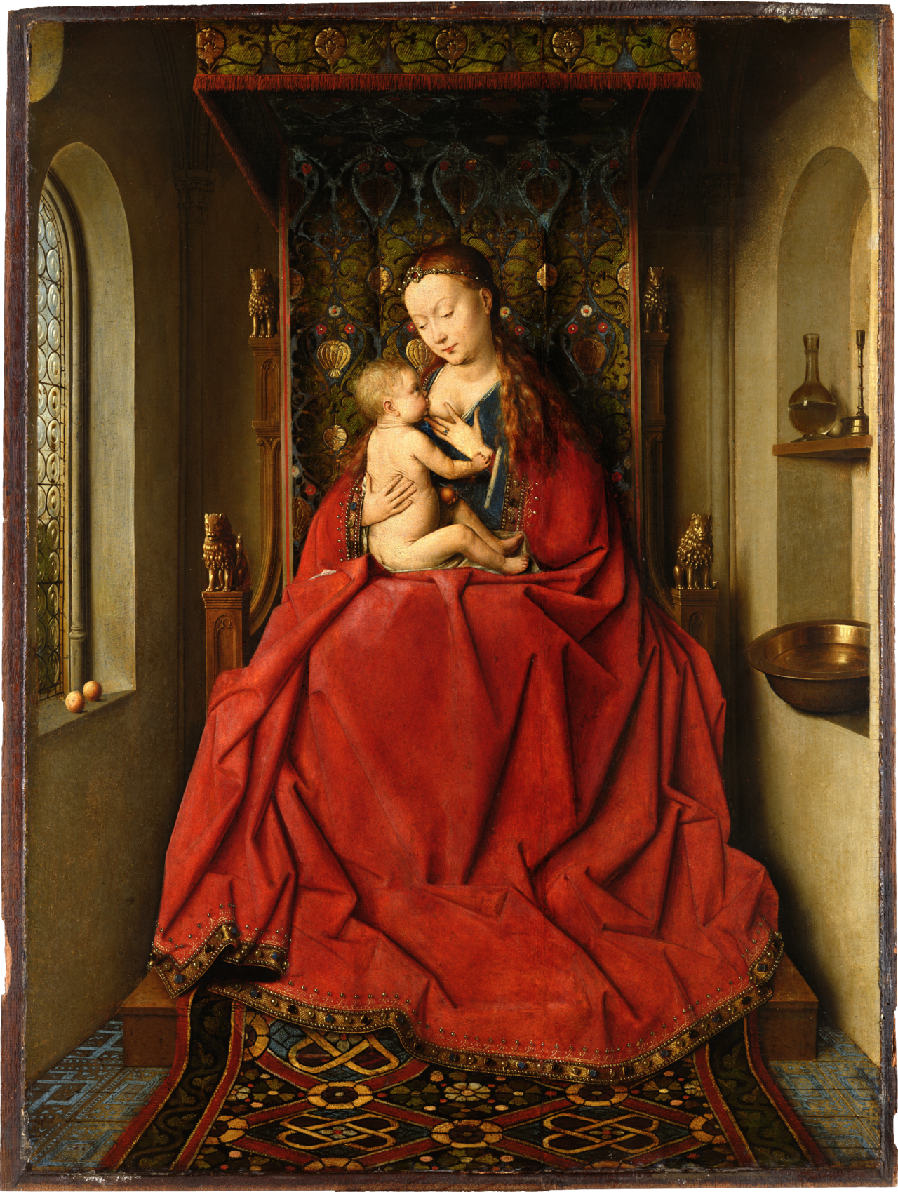 Vierge de Lucques - Jan van Eyck