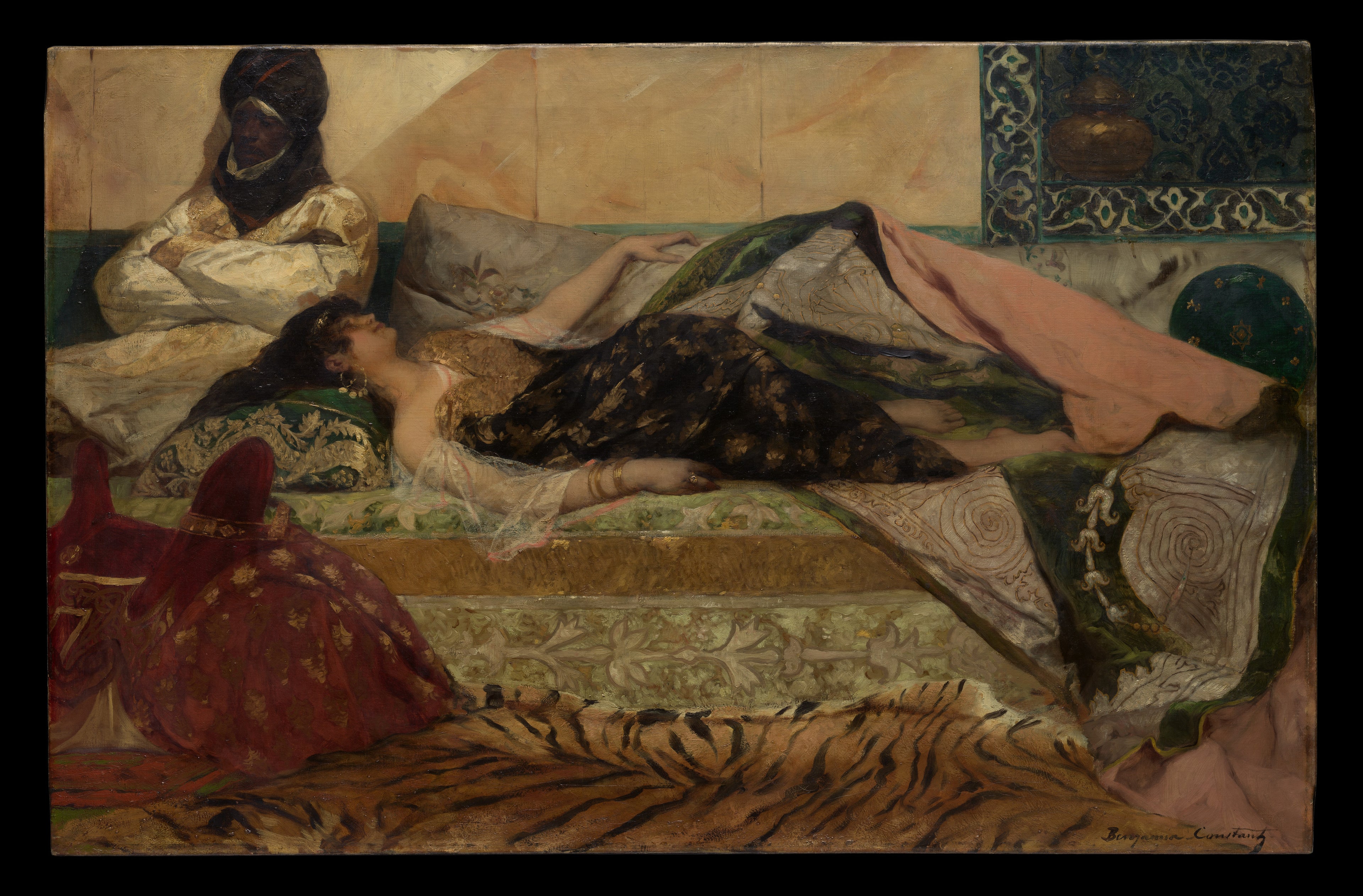 Odalisque - Jean-Joseph Benjamin-Constant