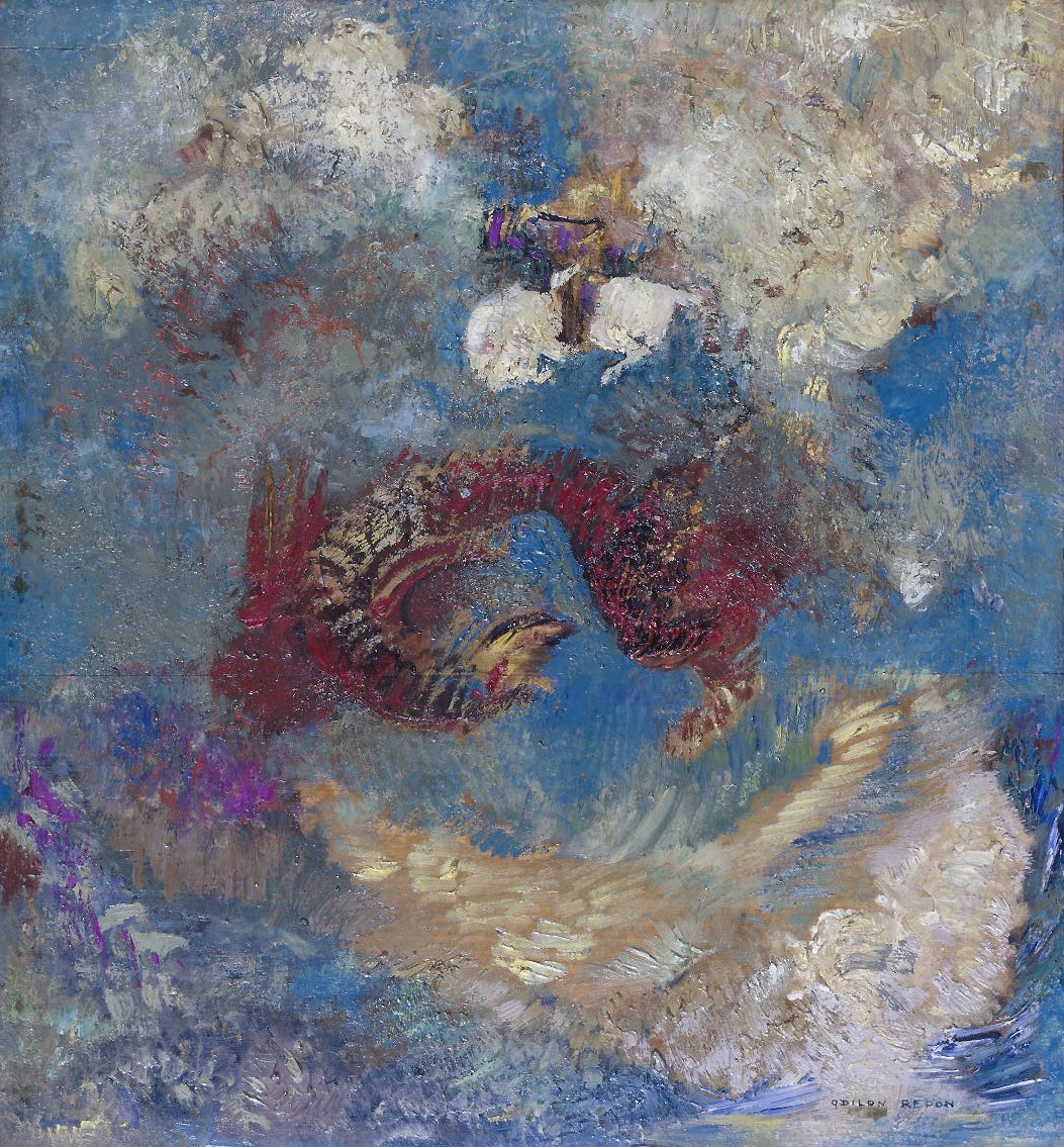 Saint Georges et le dragon - Odilon Redon