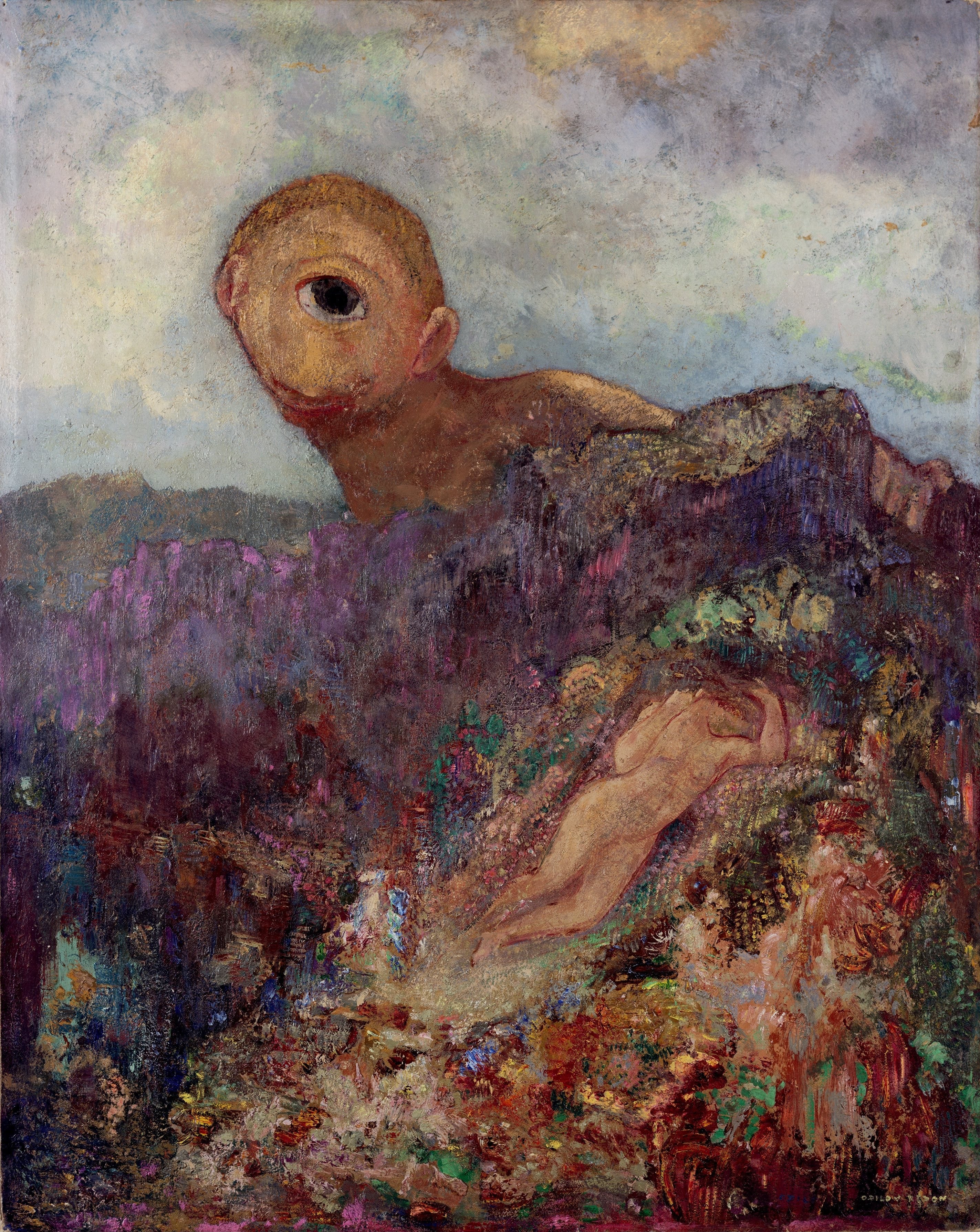 Le Cyclope - Odilon Redon