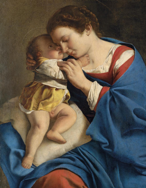 La Vierge à l'Enfant - Orazio Gentileschi