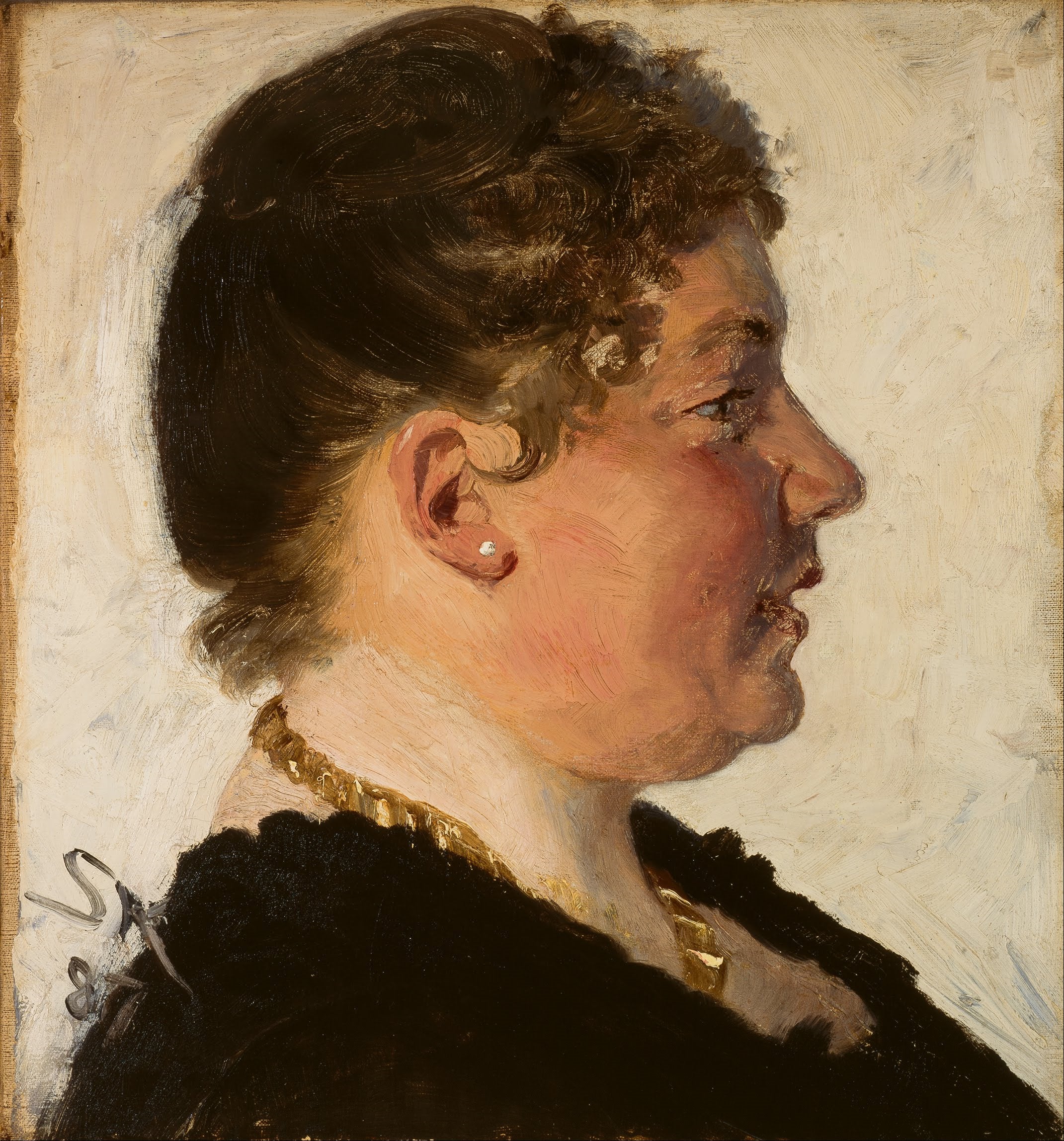 Portrait de Béatrice Diderichsen. - Peder Severin Krøyer