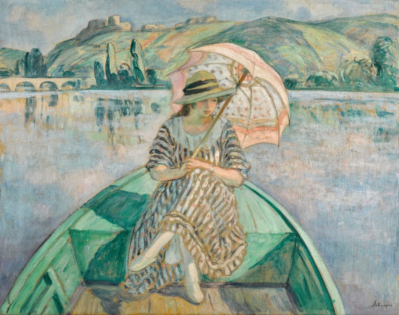 Promenade en bateau aux Andelys - Henri Lebasque