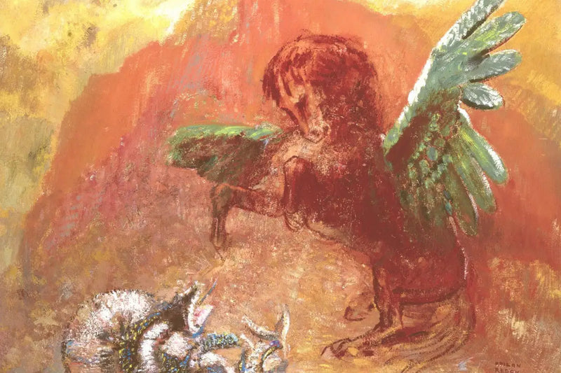 פגאסה והידרה - אודילון רדון
