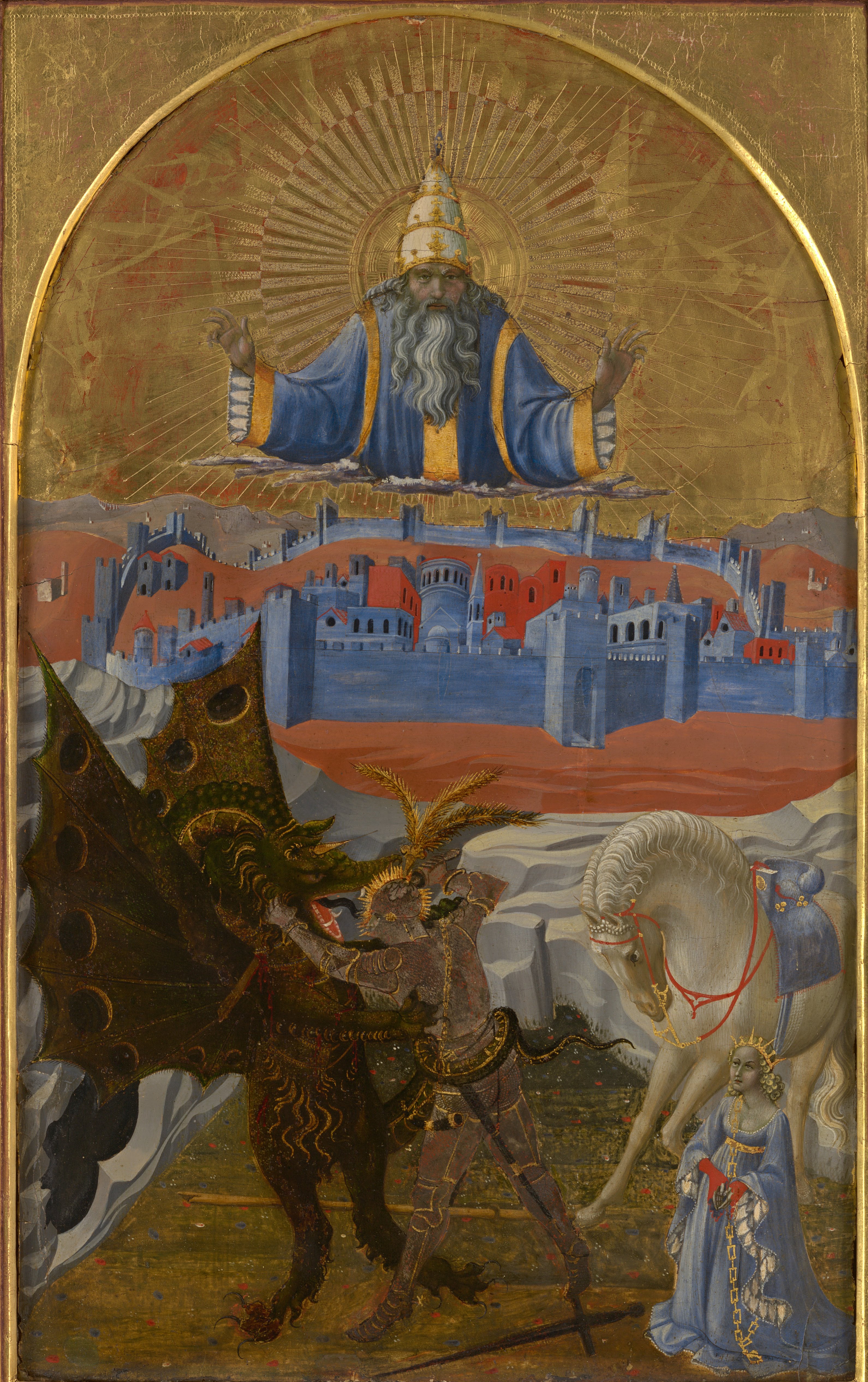 Saint Georges et le Dragon - Paolo Uccello