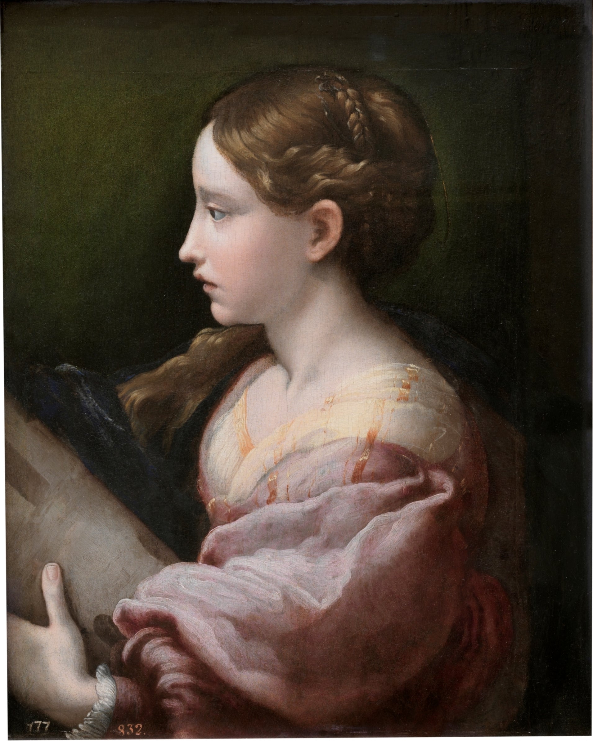 Sainte Barbe - Parmigianino