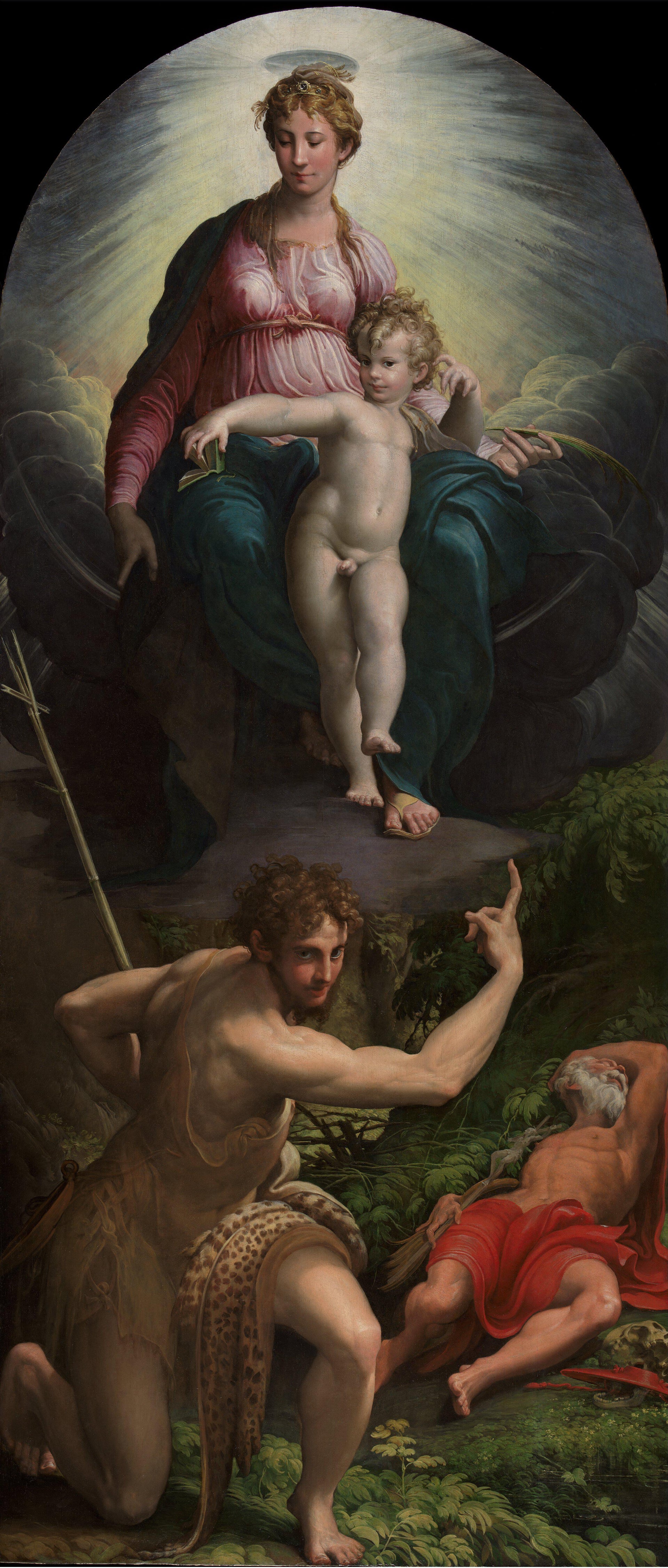 Vision de saint Jérôme - Parmigianino