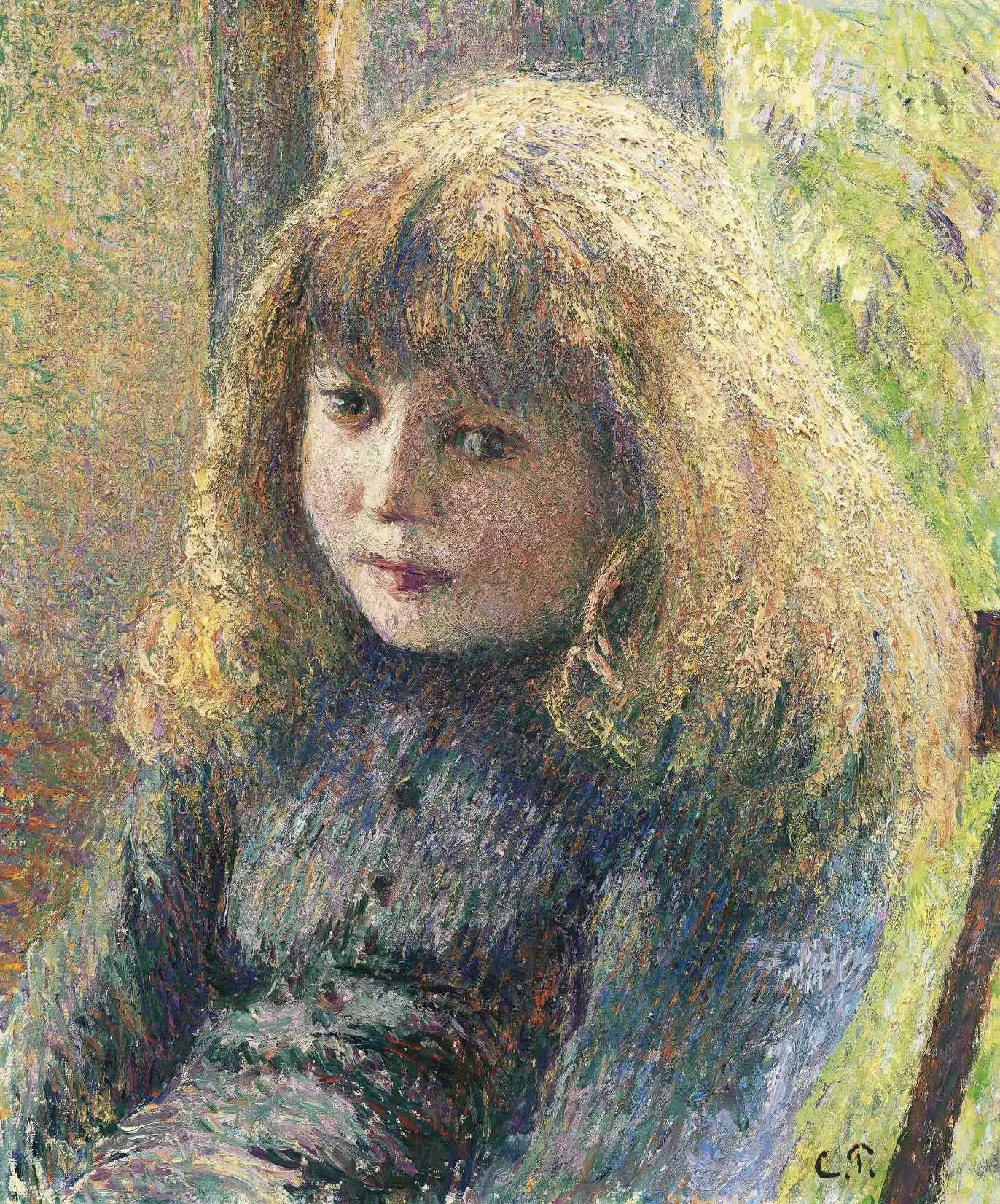Reproduction du tableau « Paul-Émile Pissarro - Camille Pissarro » par Alpha Reproduction en peinture à l’huile