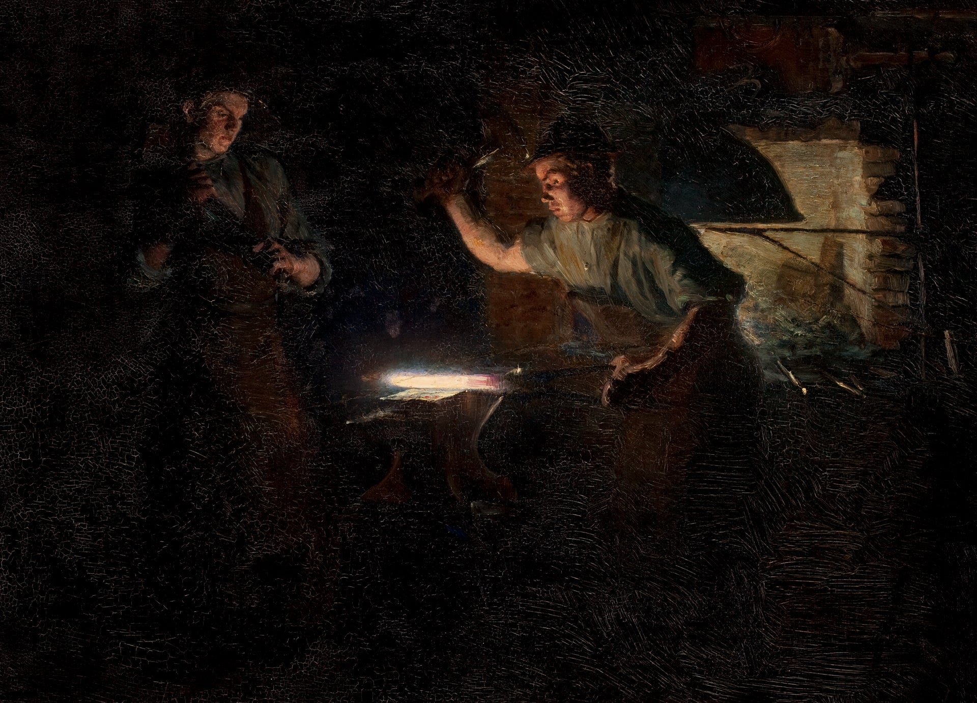 הסדנה של הנינג ינסן בסקגן אוסטרבי. - פדר סברין קרויהר