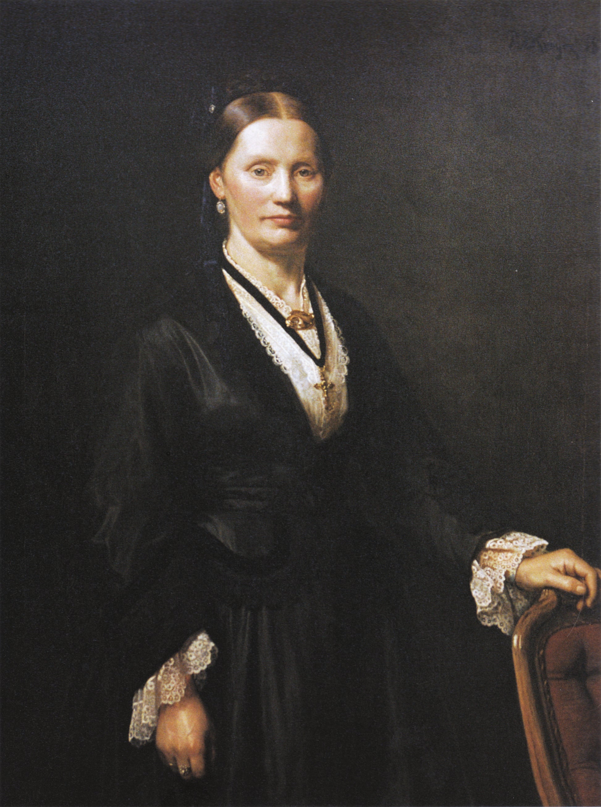 Portrait de Bertha Cecilie Krøyer - Peder Severin Krøyer