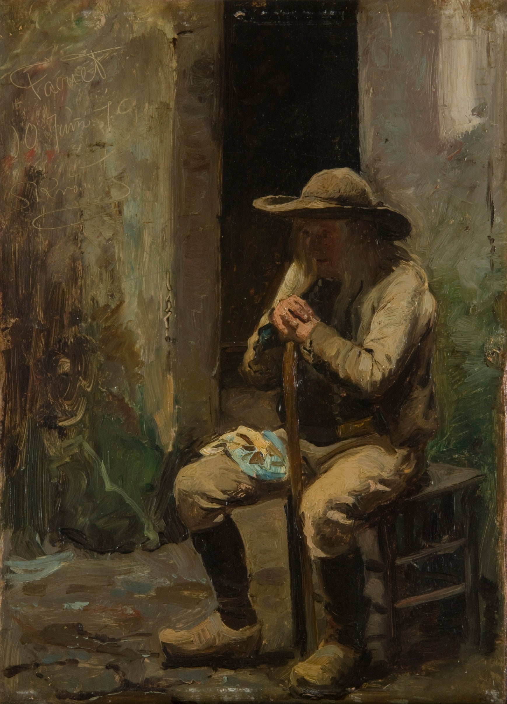 Un agriculteur du Faouet assis - Peder Severin Krøyer
