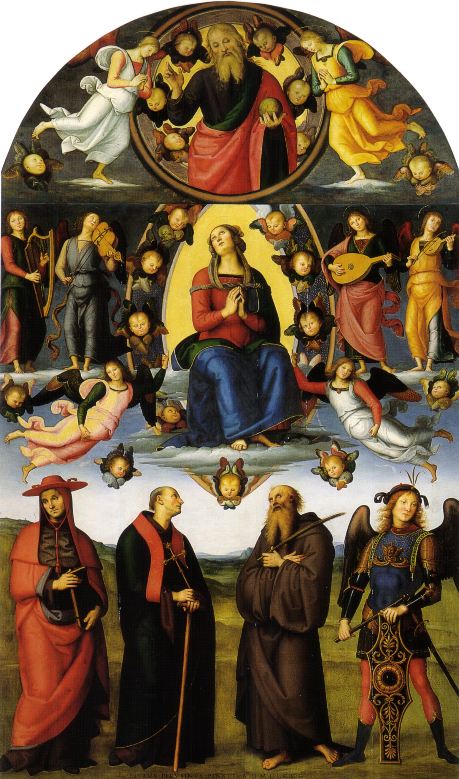 Retable de Vallombrosa - Pietro Perugino