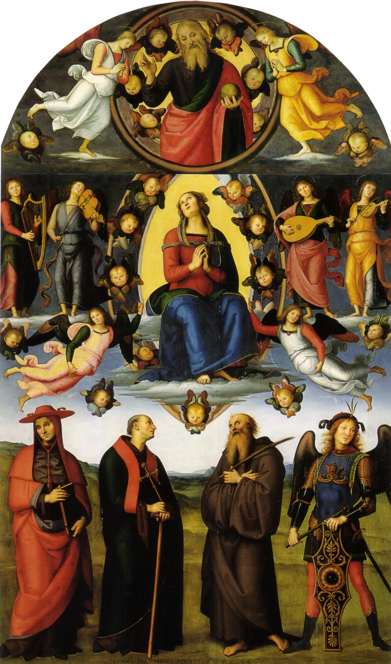 Retable de Vallombrosa - Pietro Perugino - Alpha Reproduction