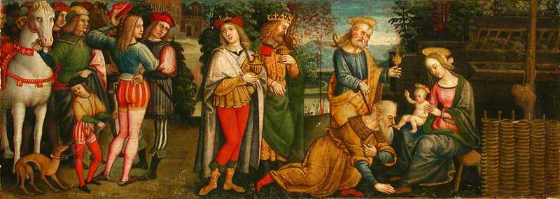 L'Adoration des Mages - Pietro Perugino