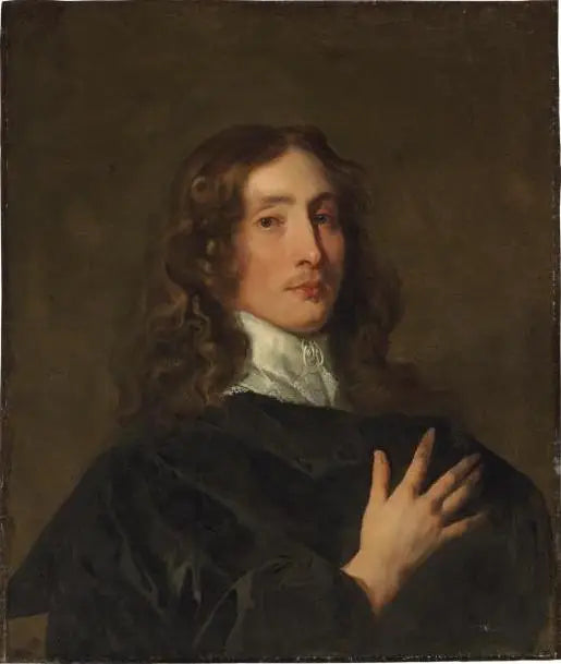 Portrait d’un homme (anciennement appelé John Milton) - Antoine van Dyck - Alpha Reproduction